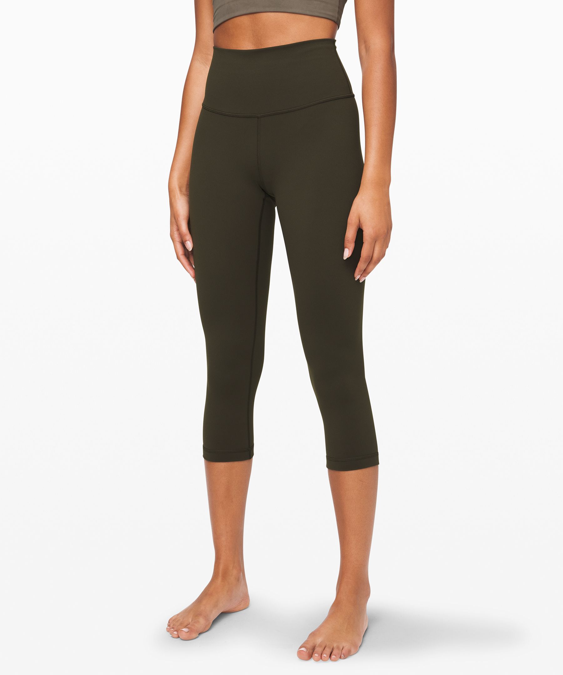 Lululemon wunder under sales crop high rise