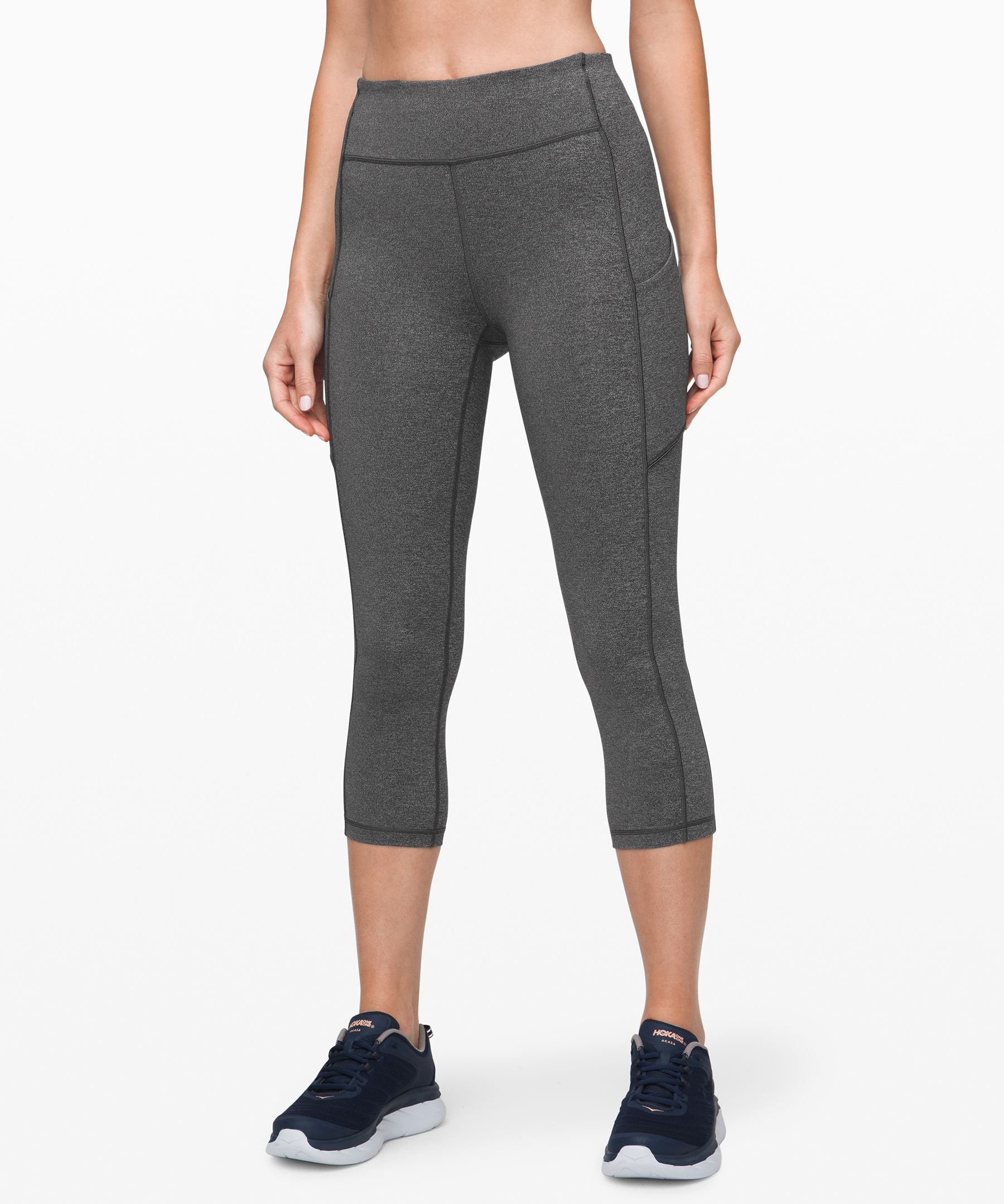 Lululemon EUC Speed Up Tight Leggings Heathered Gray