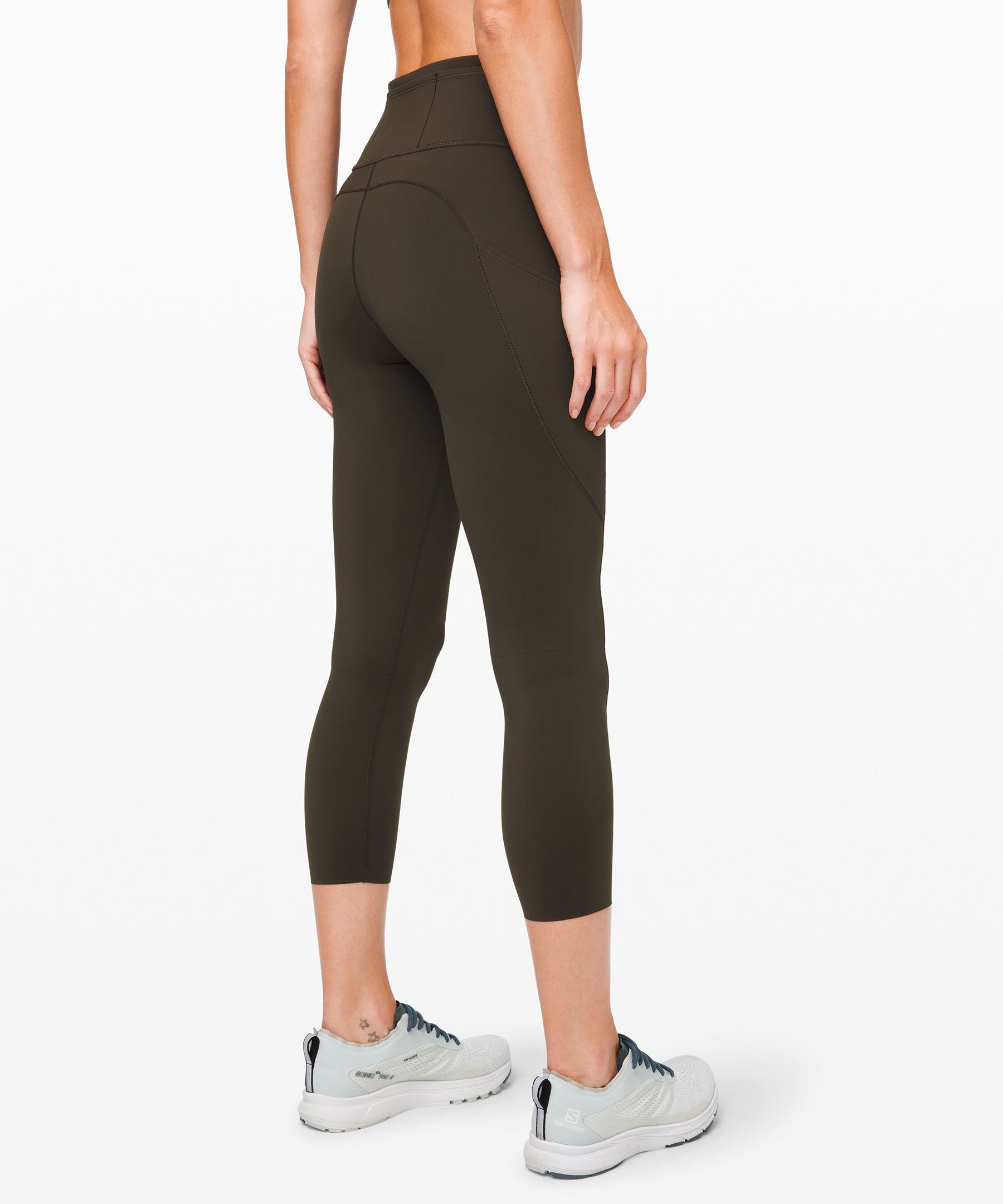 Lululemon Fast and Free Short 6 *Non-Reflective - Dark Olive