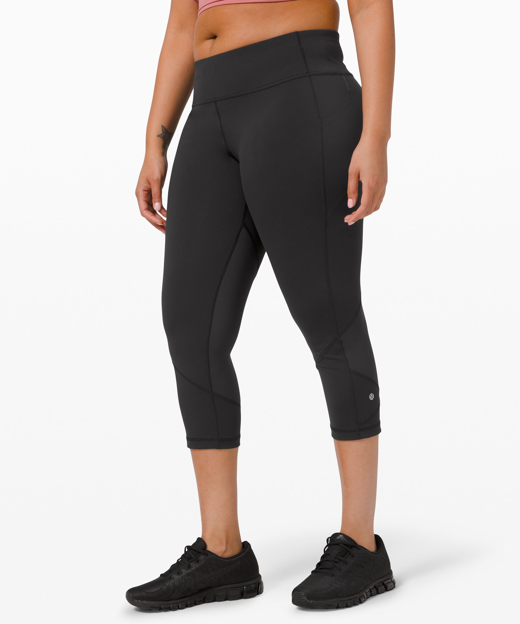 Lululemon Pace Rival Crop Heathered Black 22  Clothes design, Pants for  women, Colorful leggings