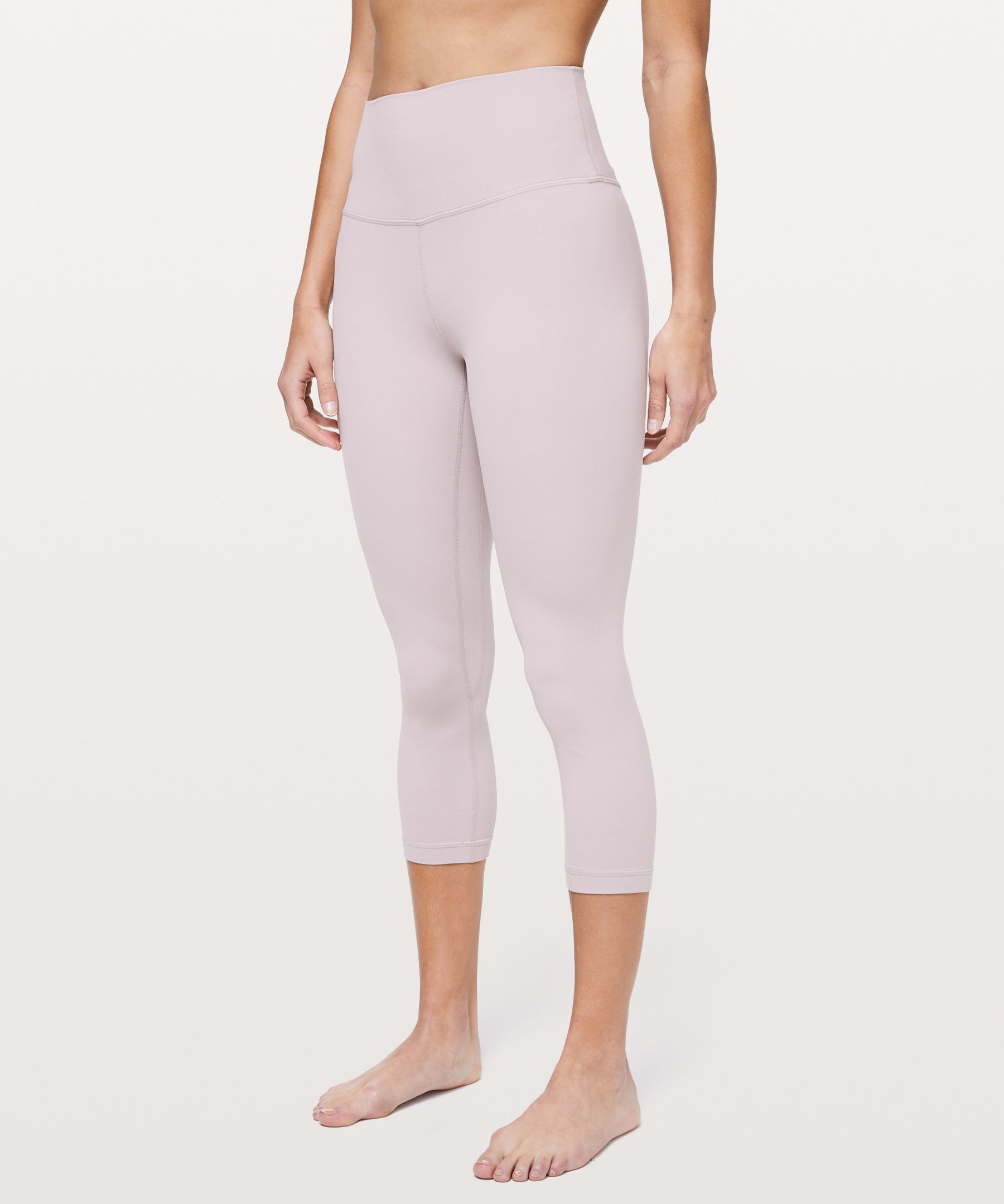 Lululemon Align Crop *21" In Smoky Blush