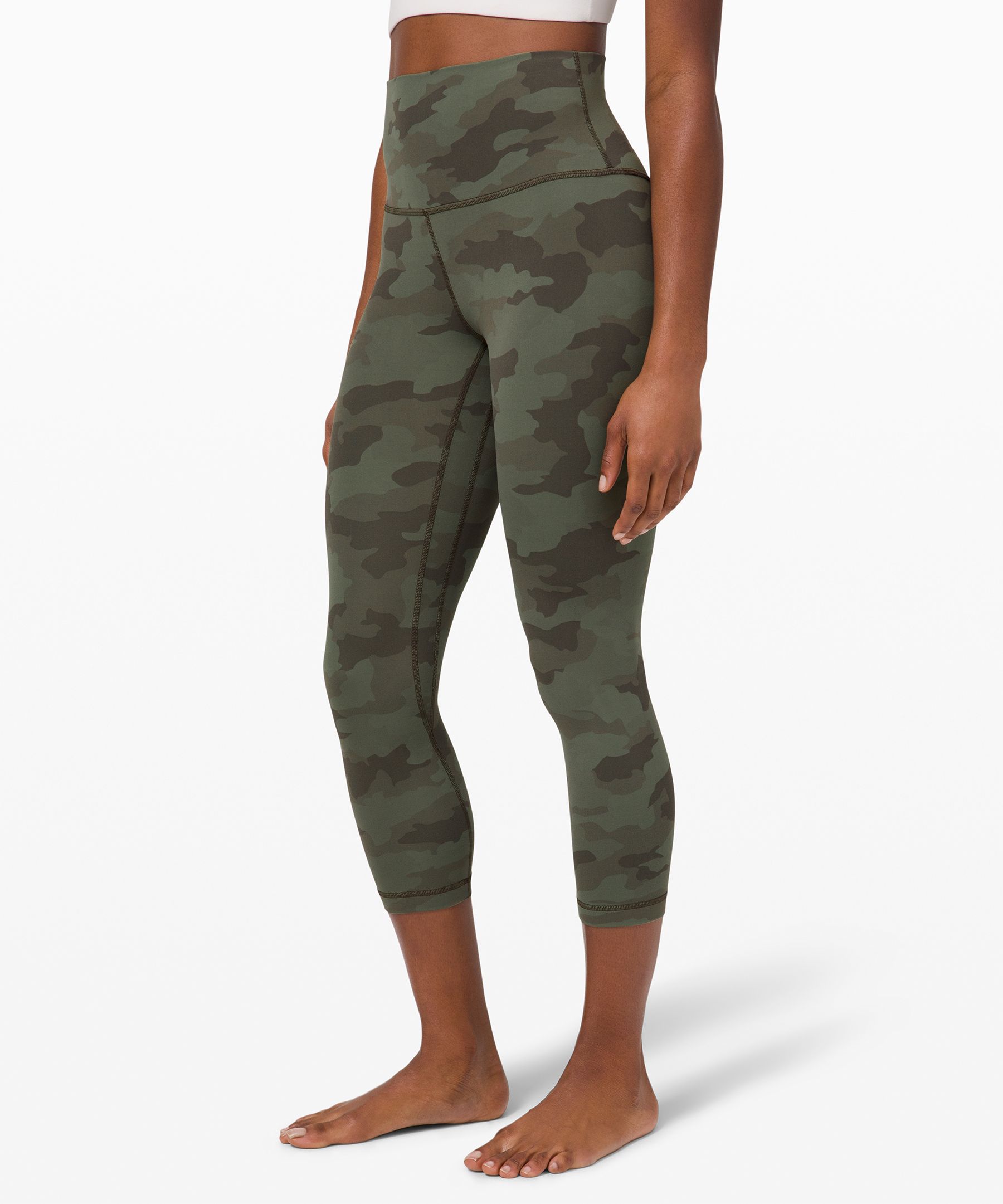 lululemon green camo leggings