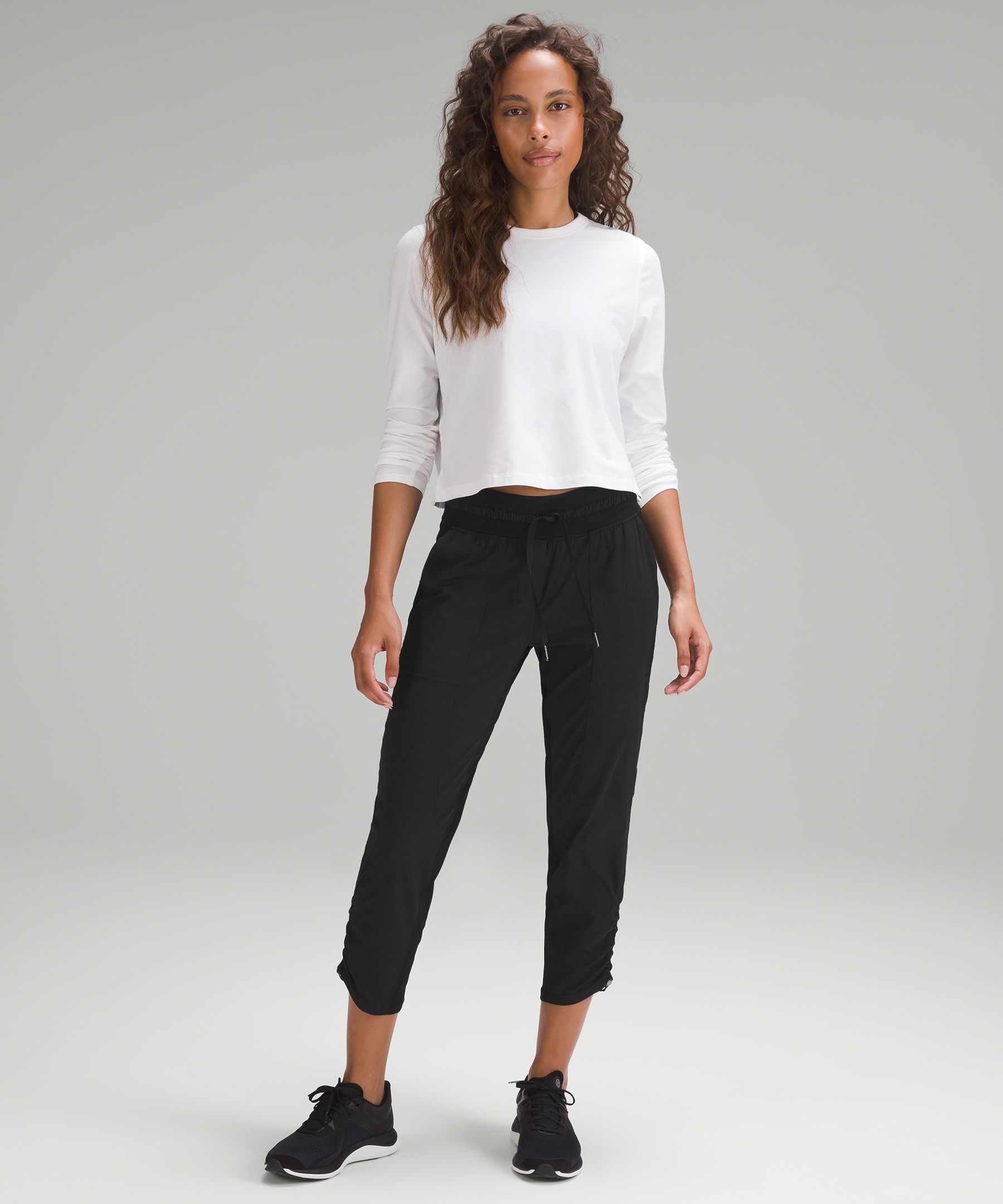 Dance Studio Mid-Rise Cropped Pant Women's Capris Lululemon, 41% OFF