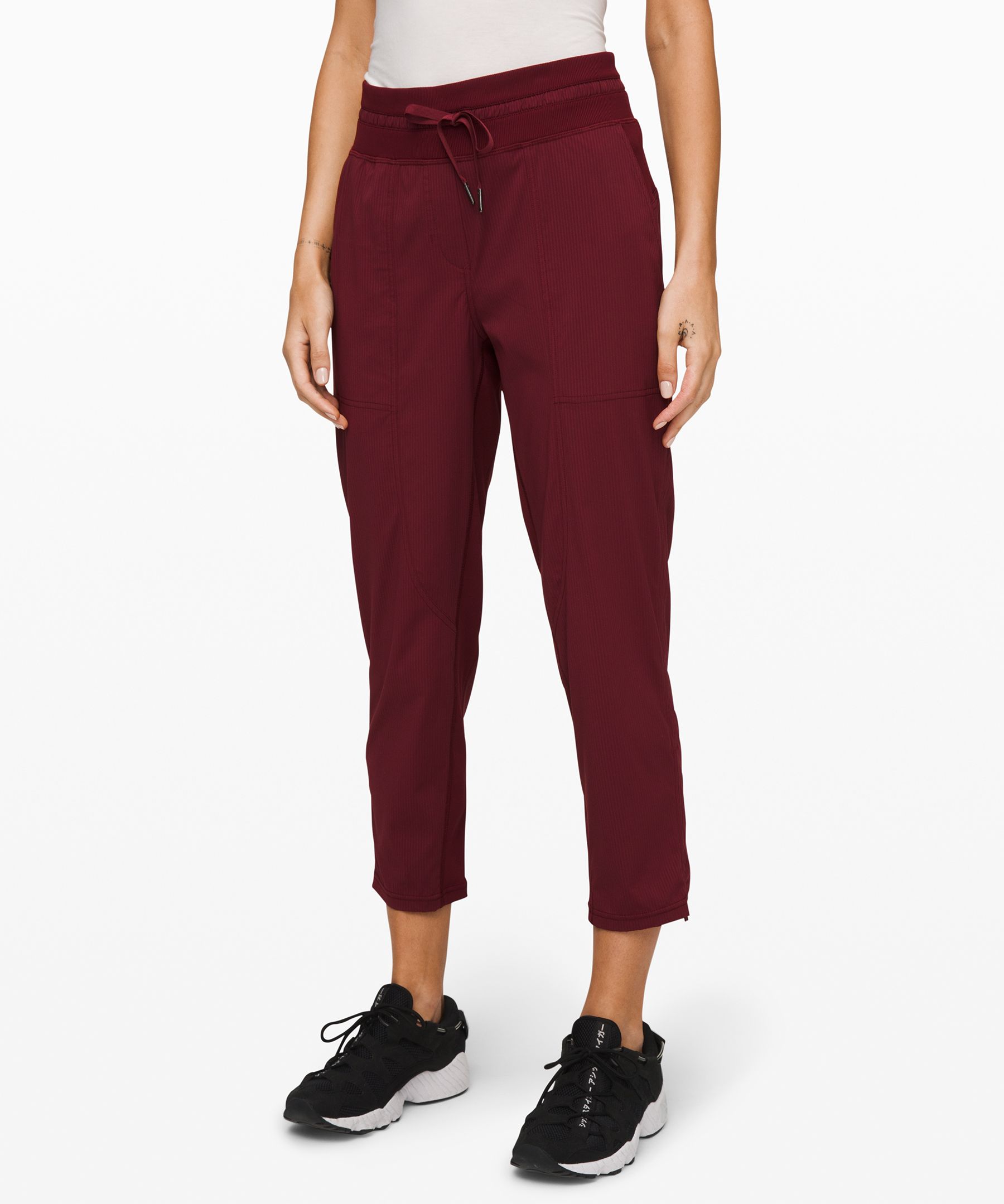 lululemon athletica, Pants & Jumpsuits, Lululemon Dance Studio Jogger Red