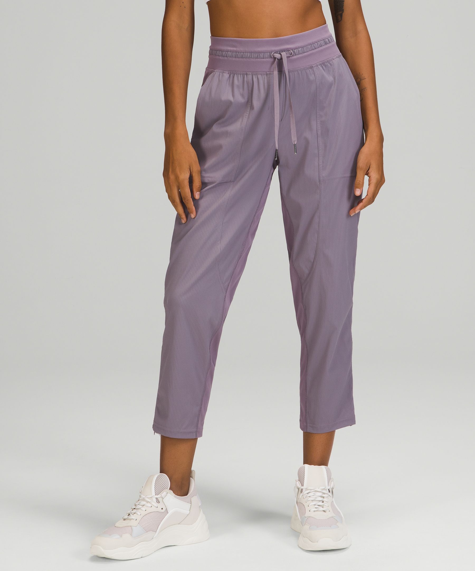 Lululemon Dance Studio Crop 25" In Dusky Lavender