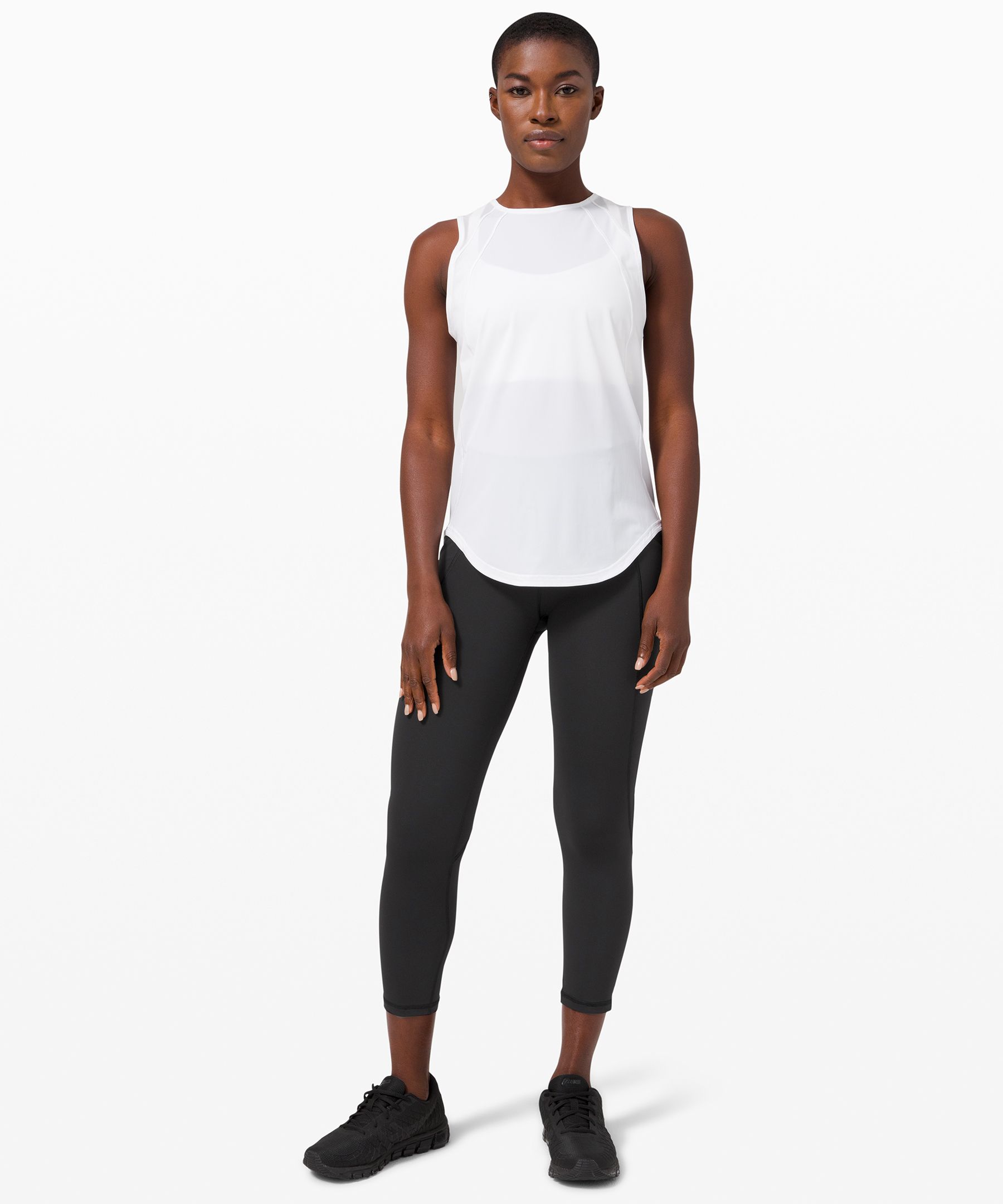 Lululemon Time To Sweat Crop *23 - Melanite - lulu fanatics