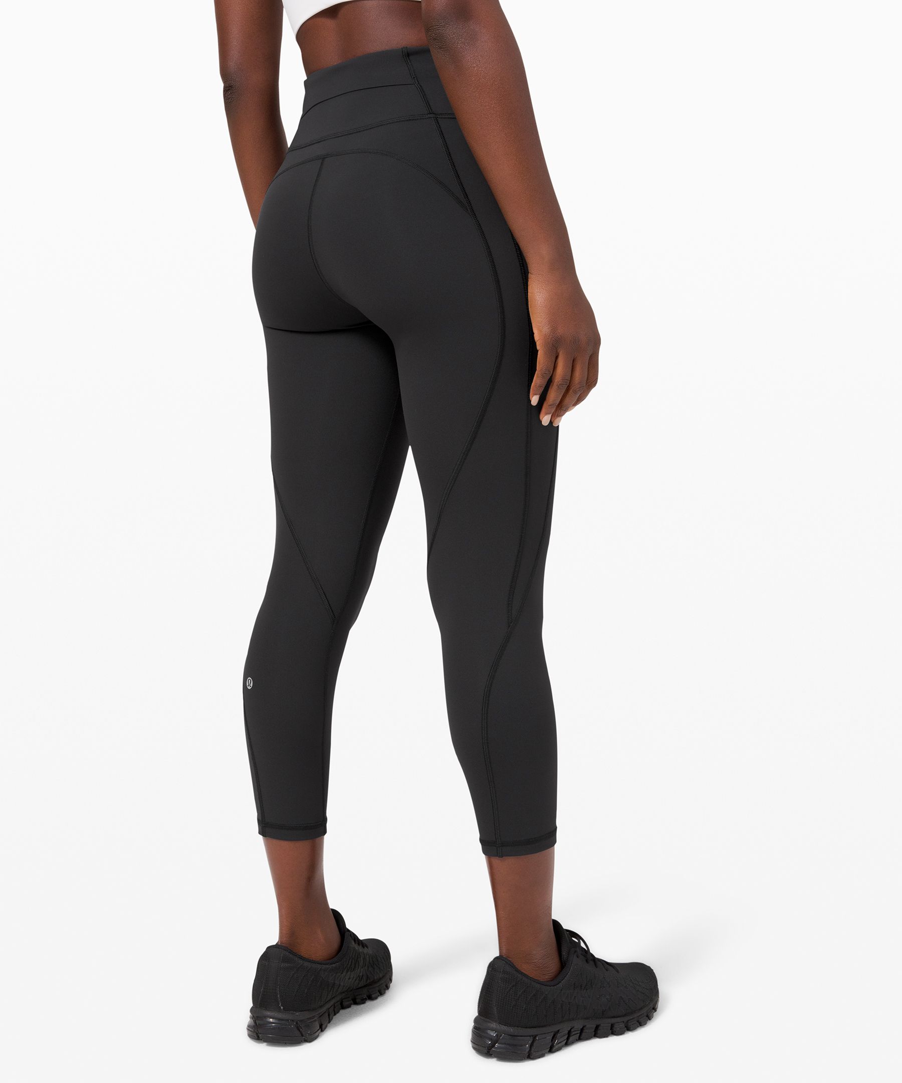 Lululemon In Movement Crop 23" *everlux Online Only In Black | ModeSens