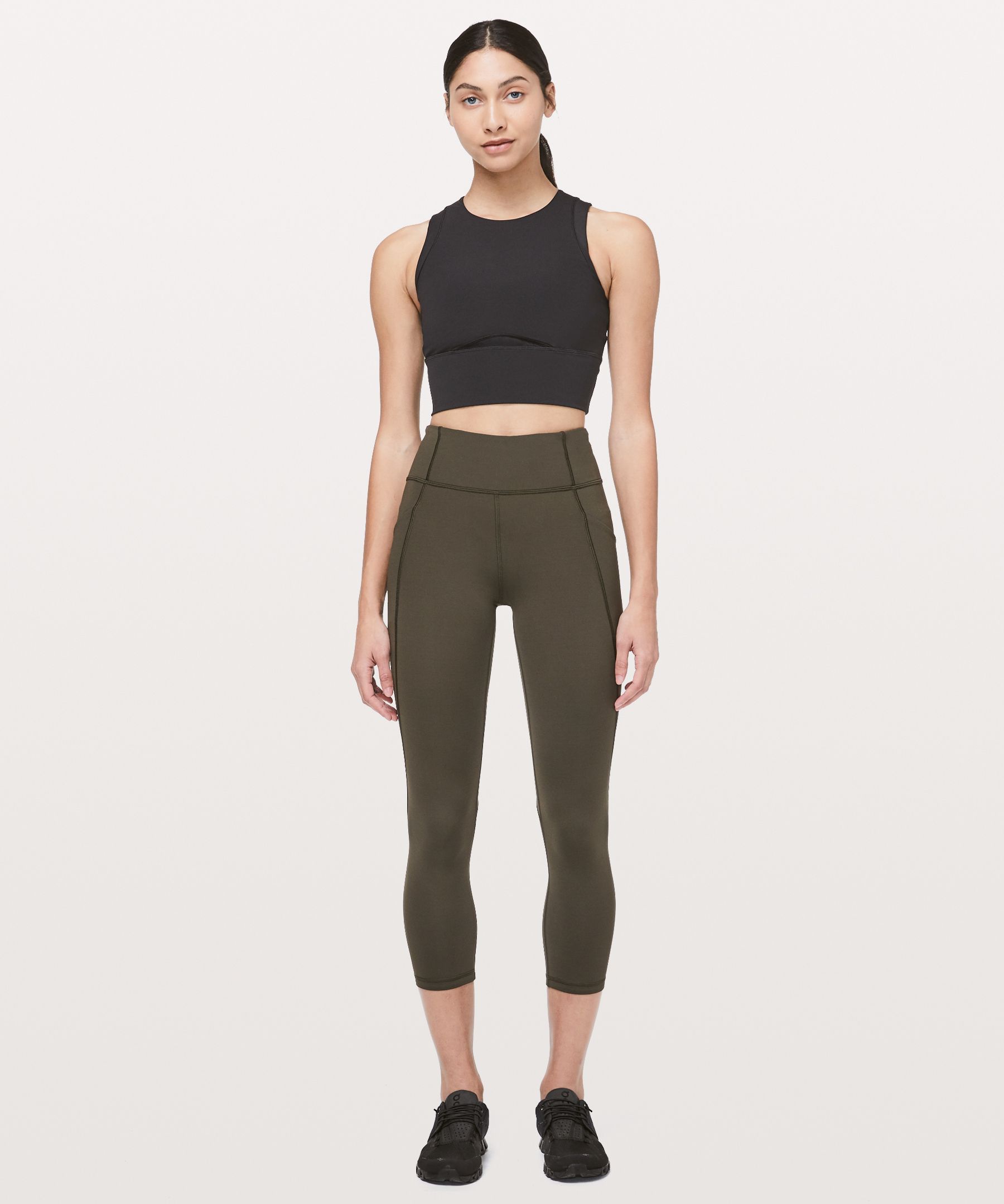 Lululemon Time To Sweat Crop *23” Size 4