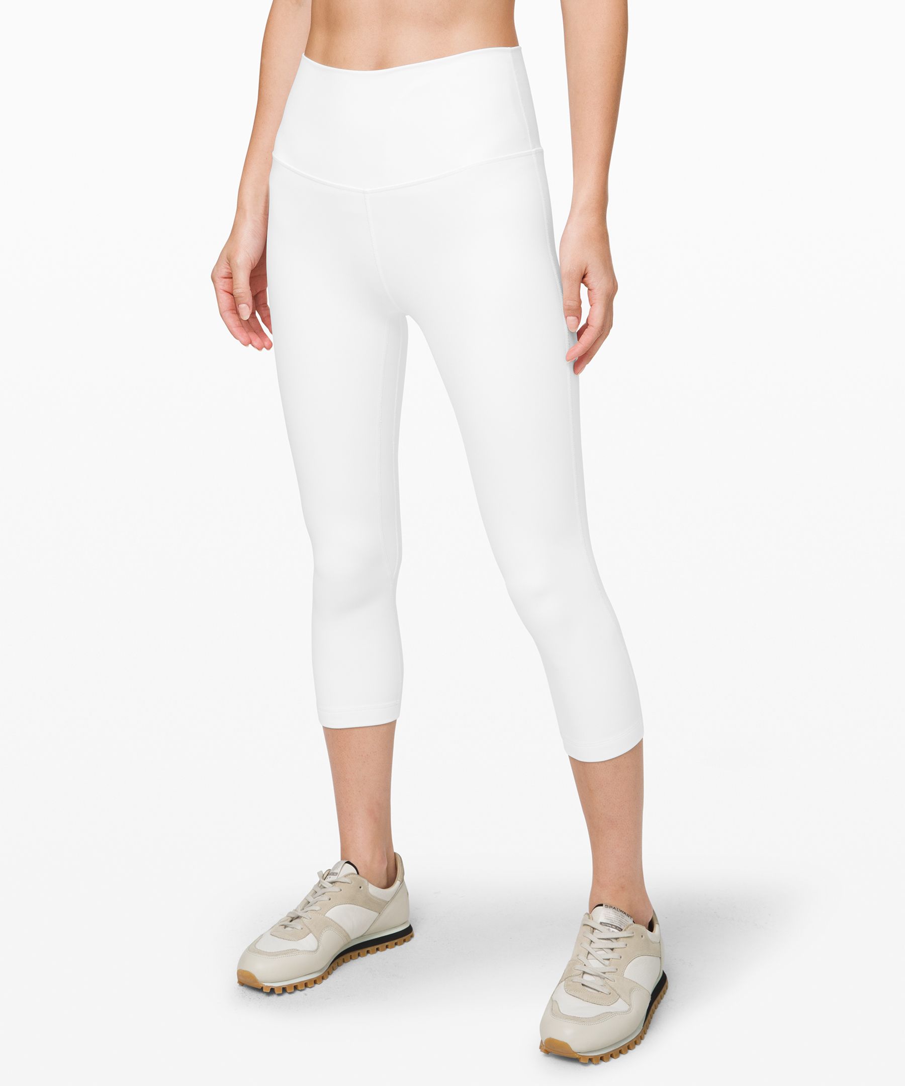 Lululemon Align™ High-rise Crop 21" In White