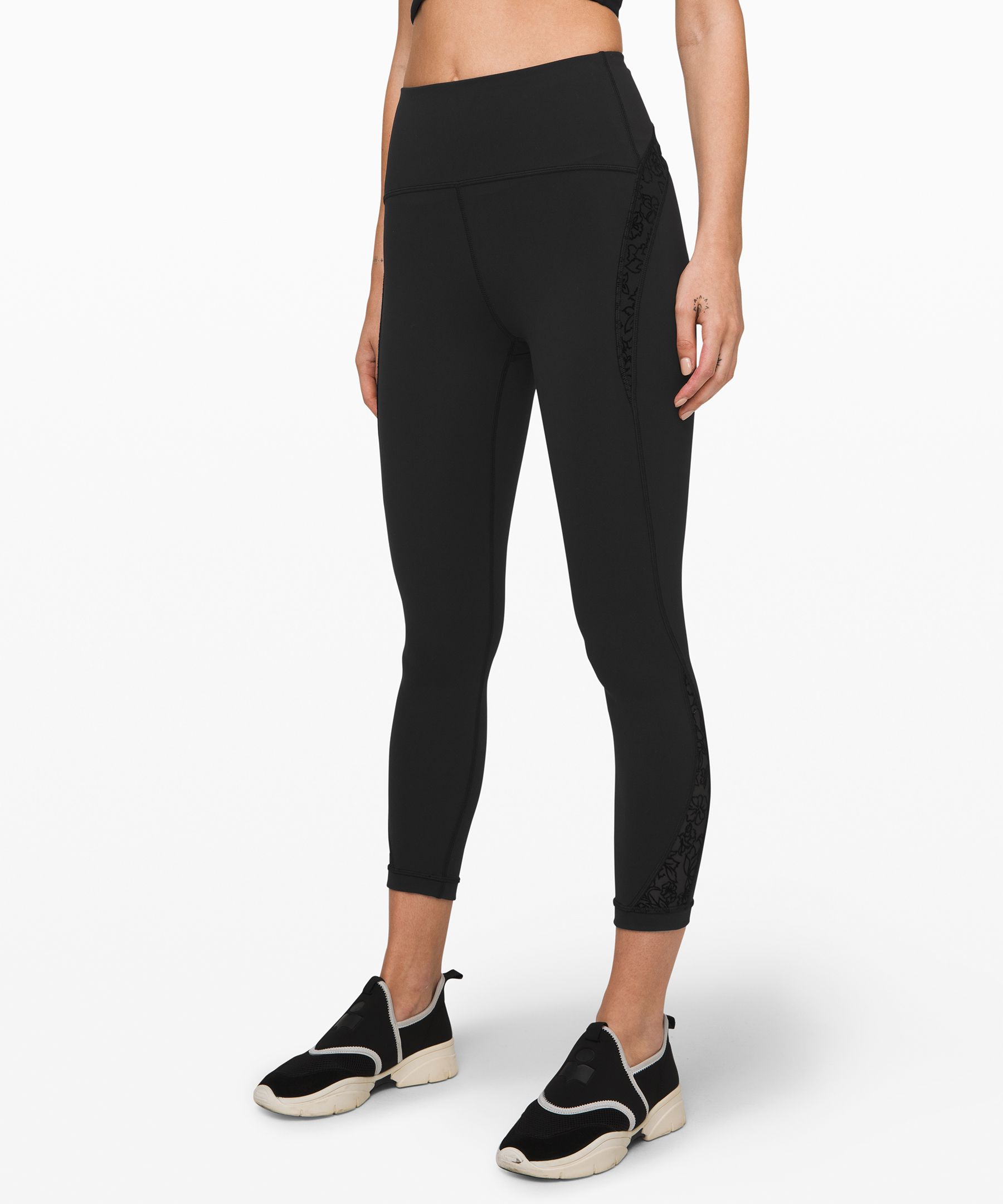 lululemon flocked leggings