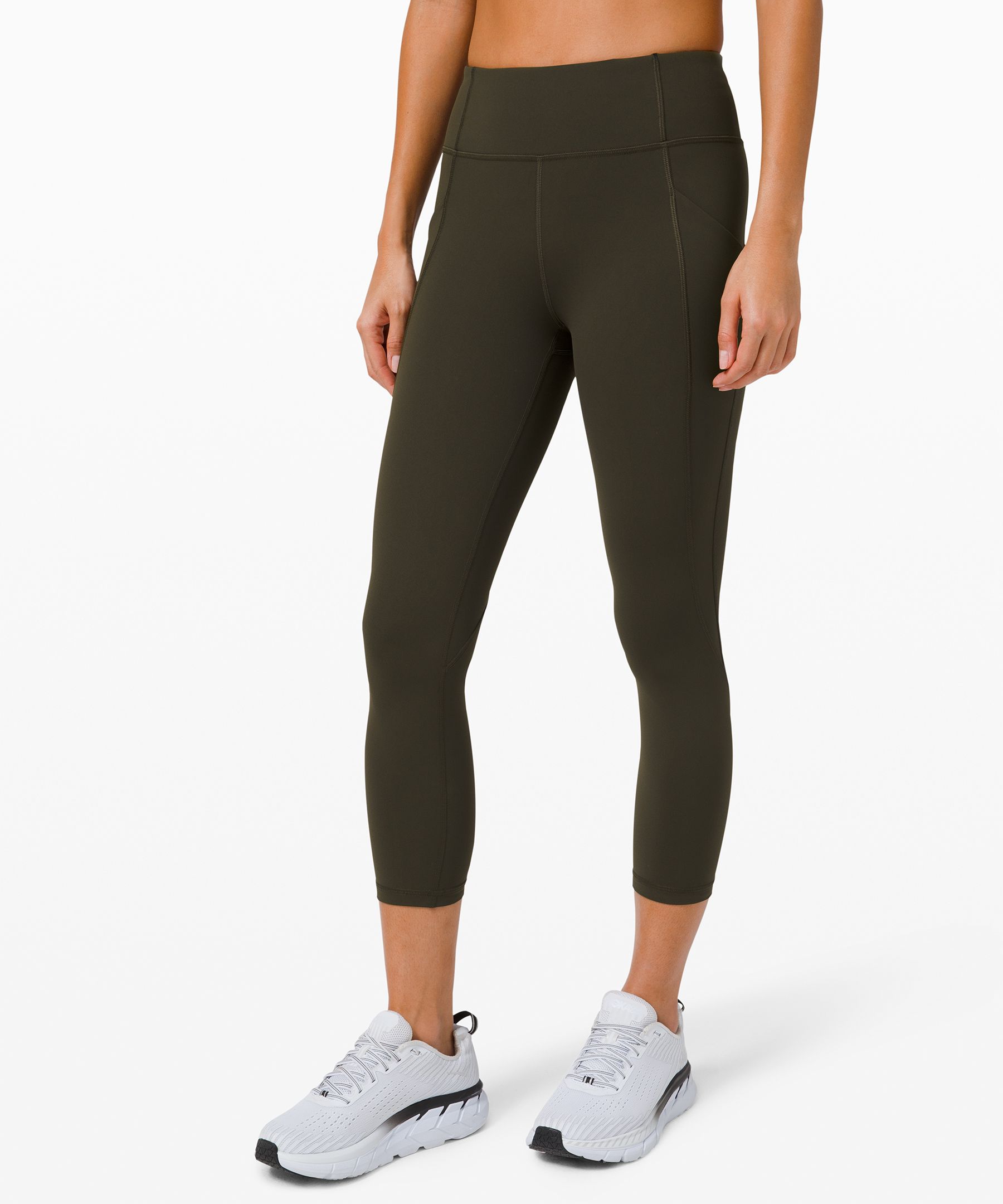 Lululemon Time To Sweat Crop 23" In Green