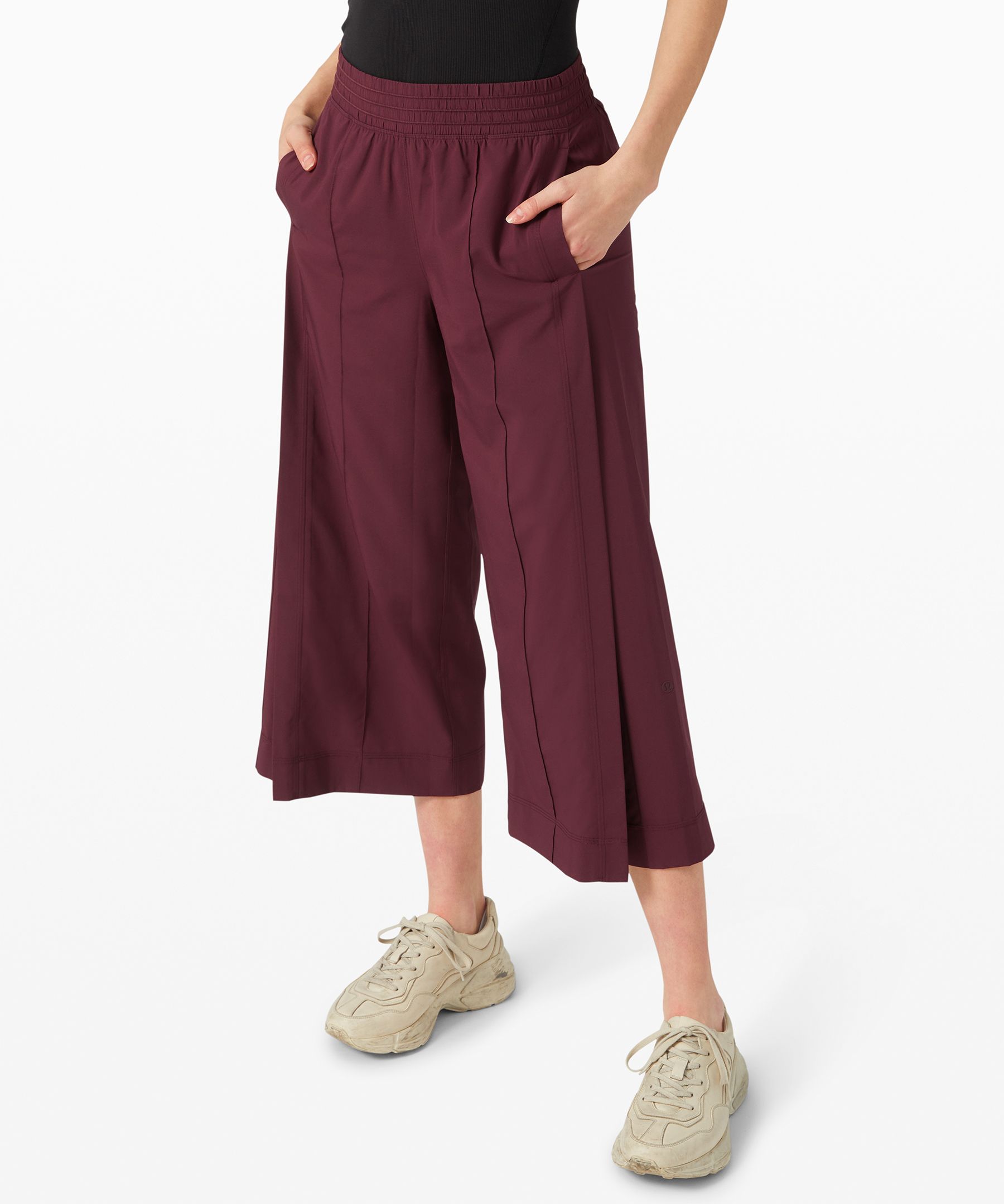 Lululemon Wanderer Culotte In Grey