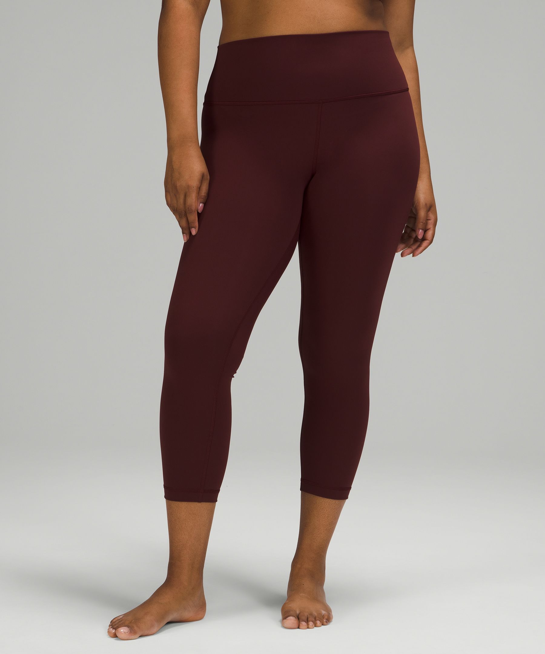 lululemon wunder under crop leggings