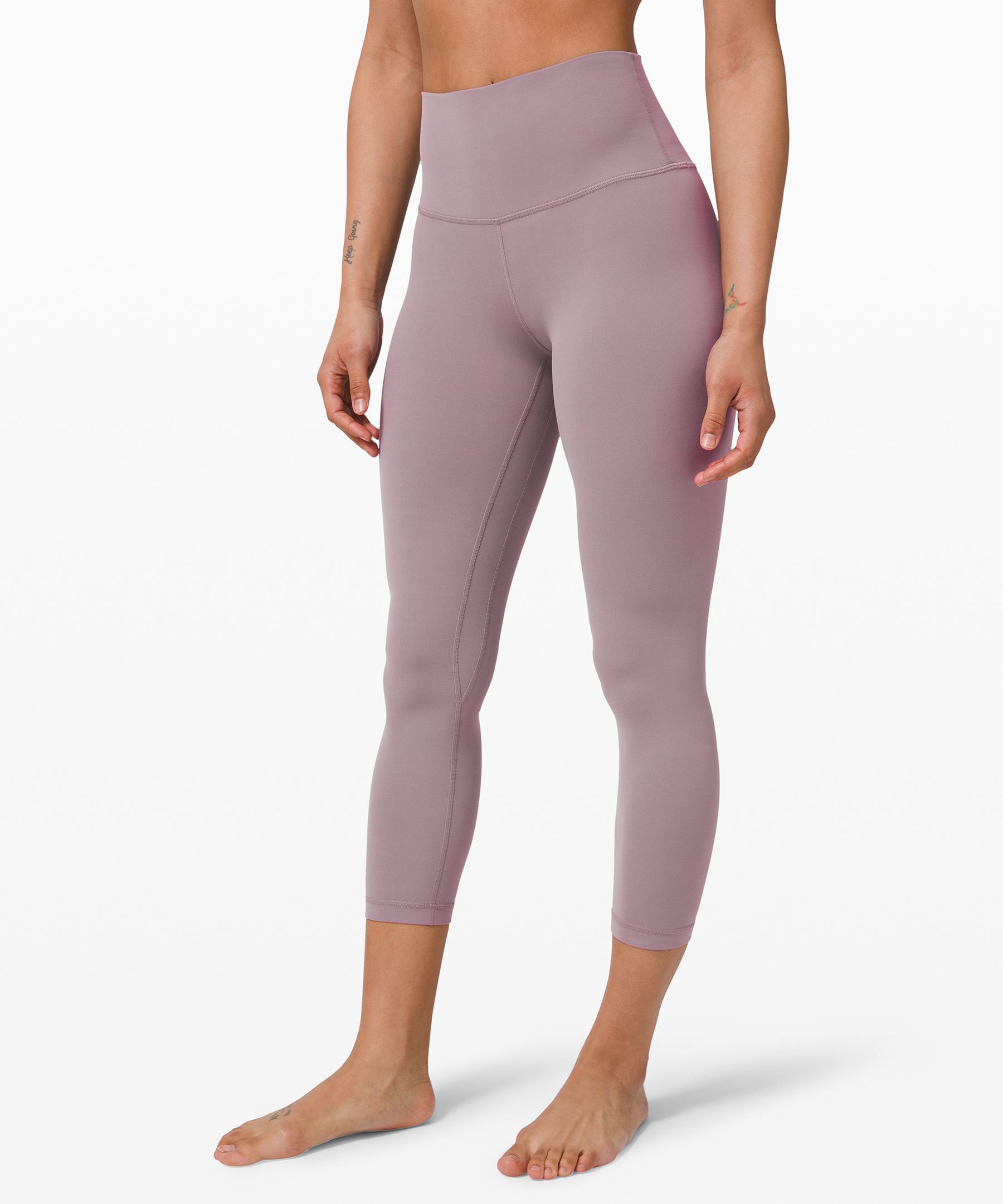 Lululemon Align Crop 23" In Lunar Rock