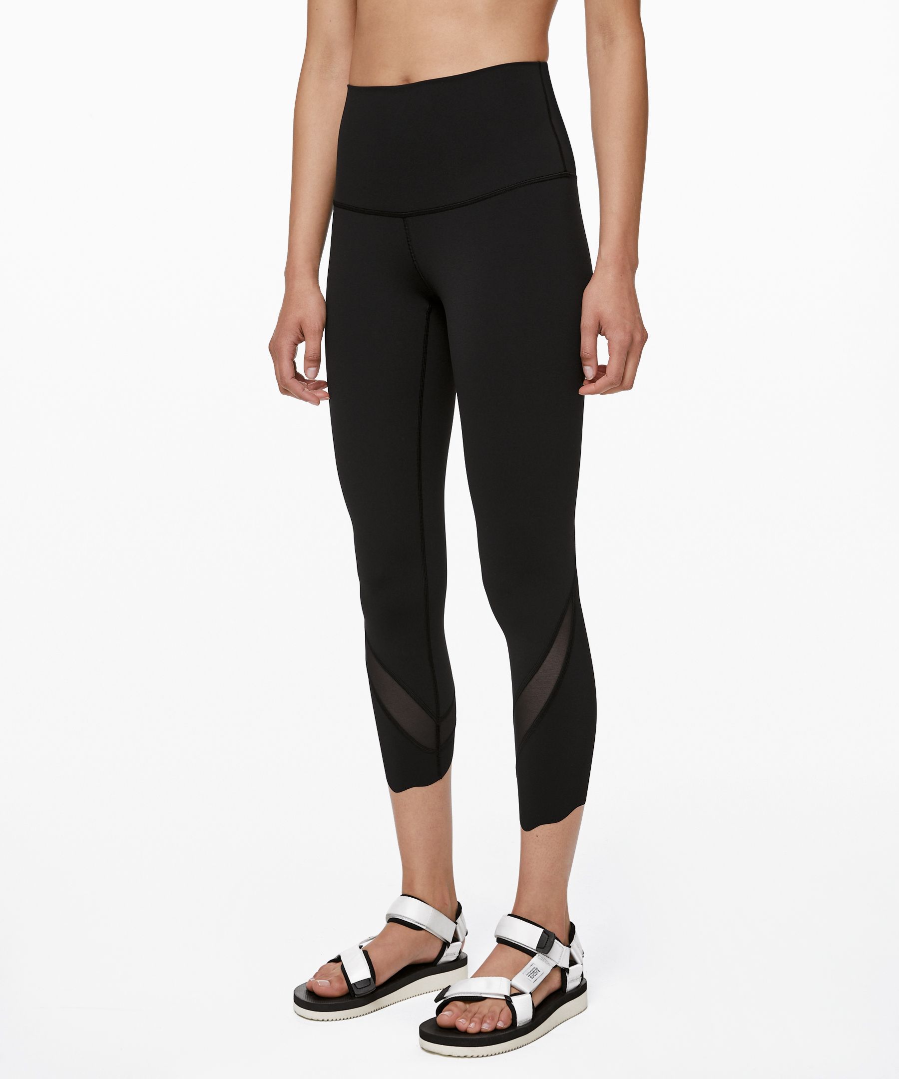 Lululemon Align™ Scalloped Hem High-Rise Crop 23, Women's Capris