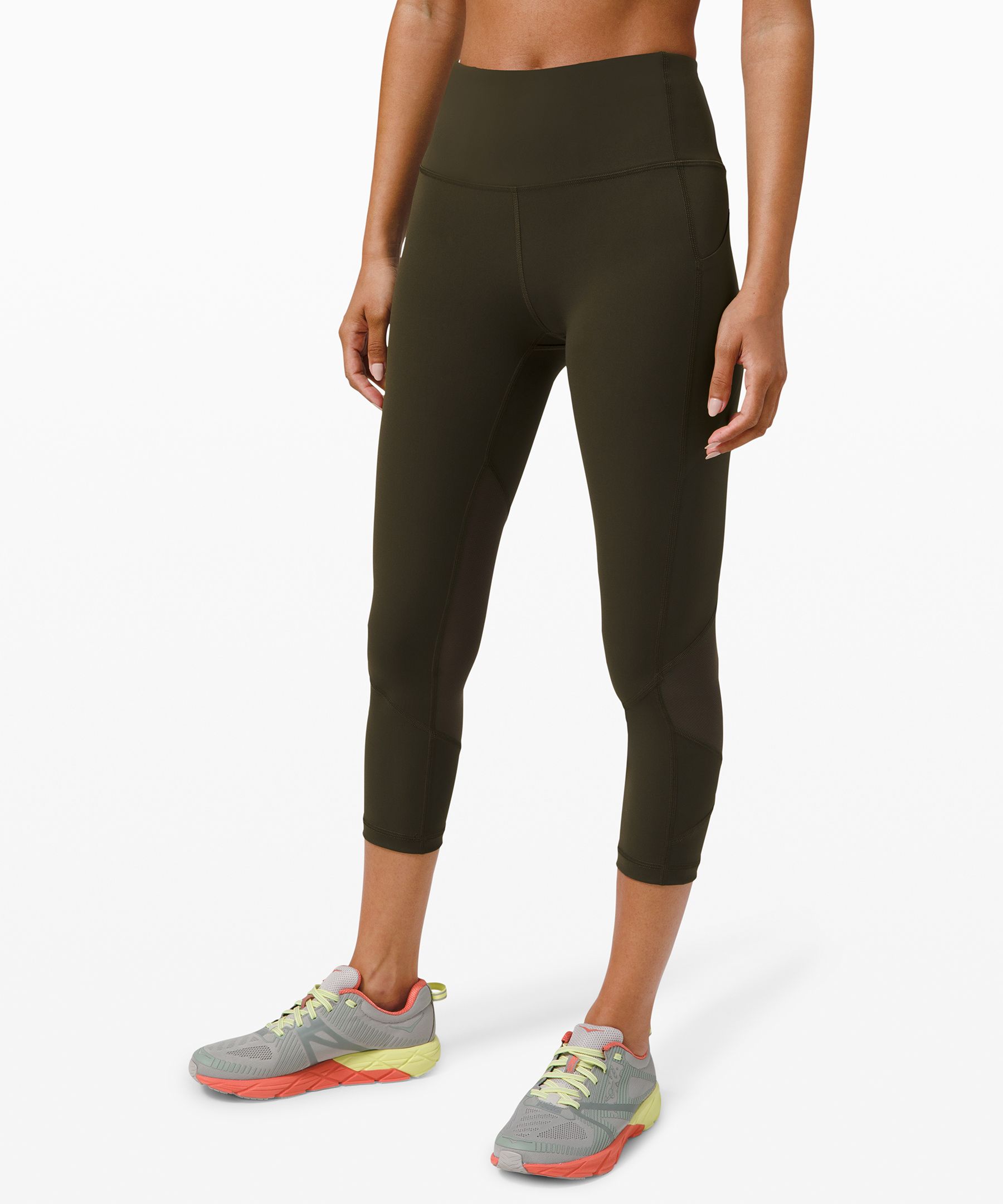 lululemon running crops