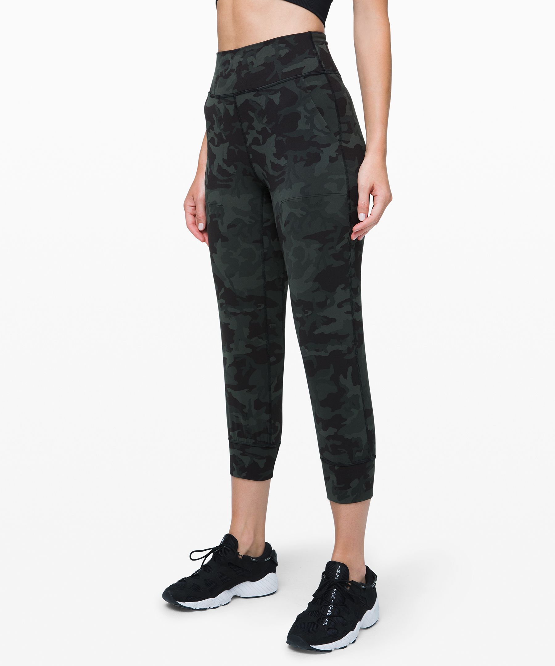 Lululemon Align Jogger Crop Camouflage Pants Women