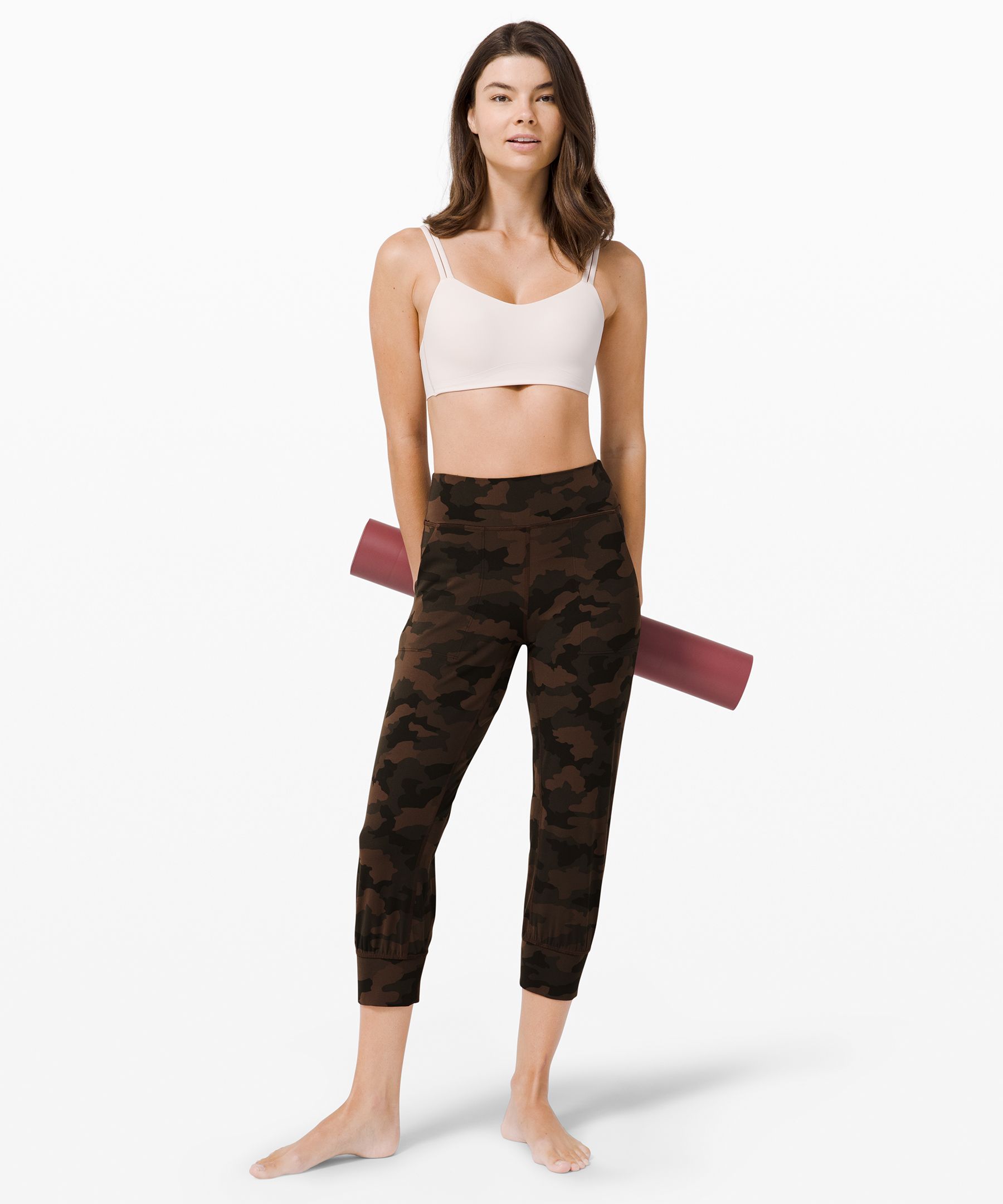 Lululemon Align High-Rise Cropped Jogger - Roasted Brown - lulu