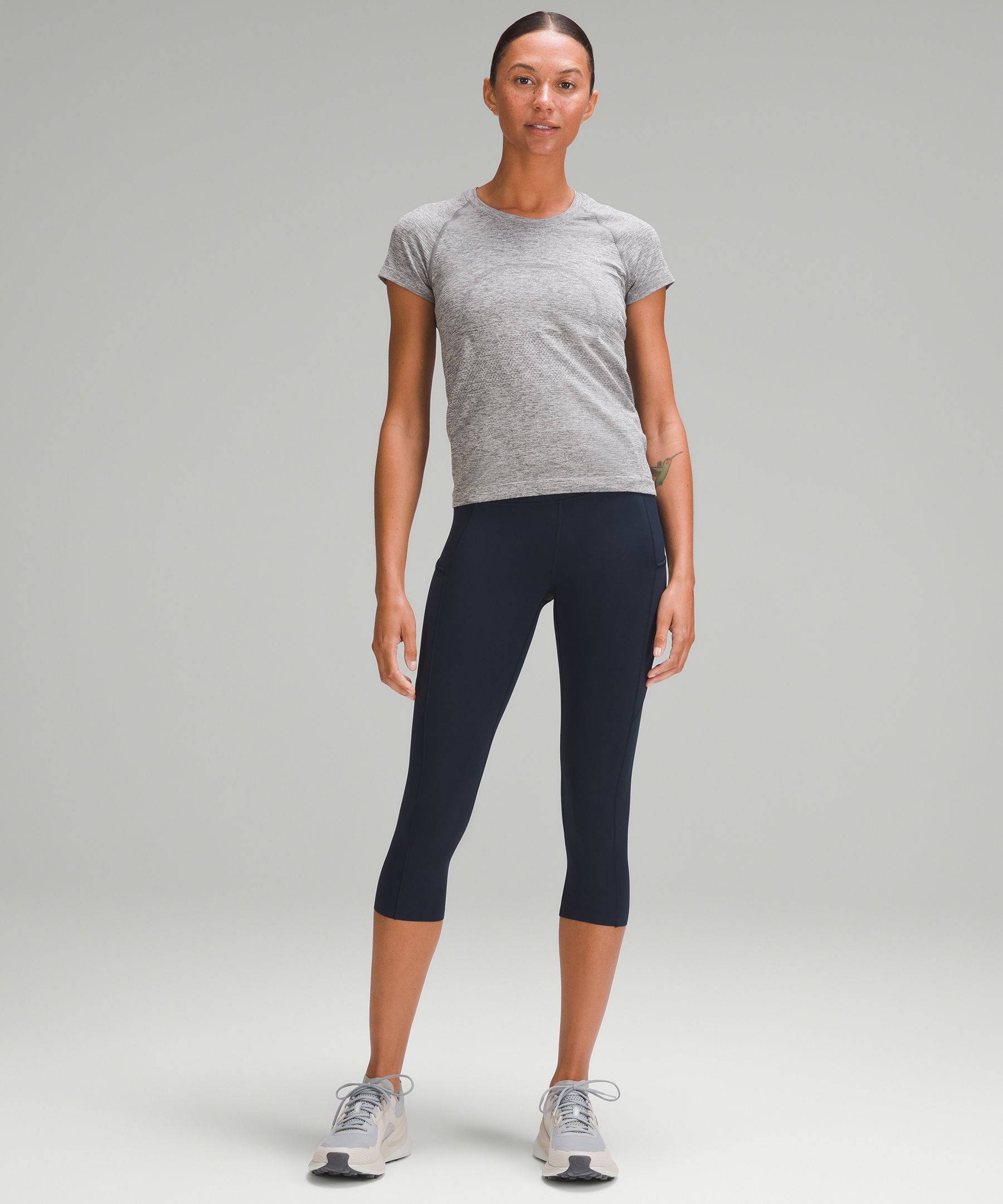 Fast and Free High-Rise Crop 19, Women's Capris
