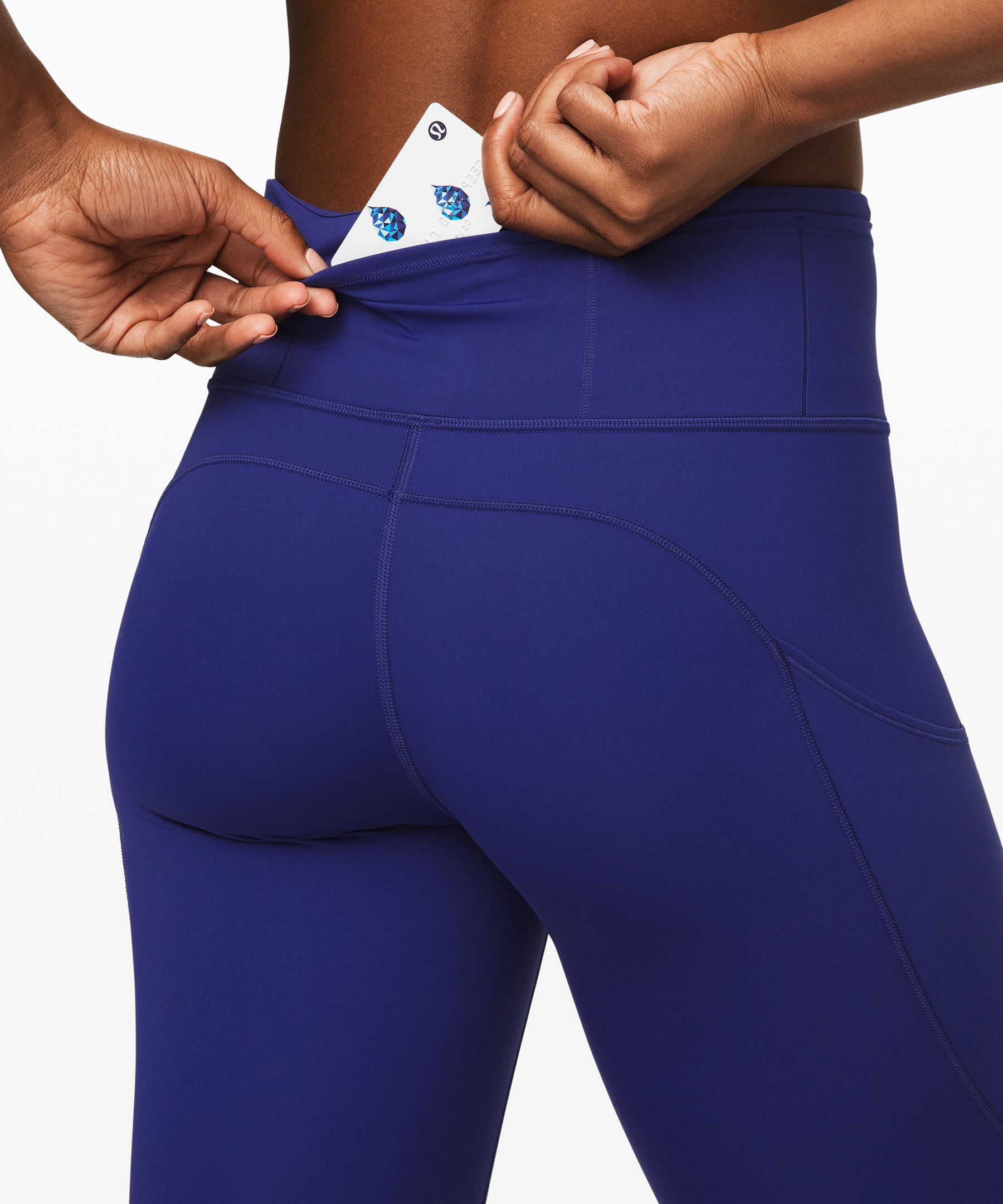 Caprileggings mit Handytasche von Lululemon