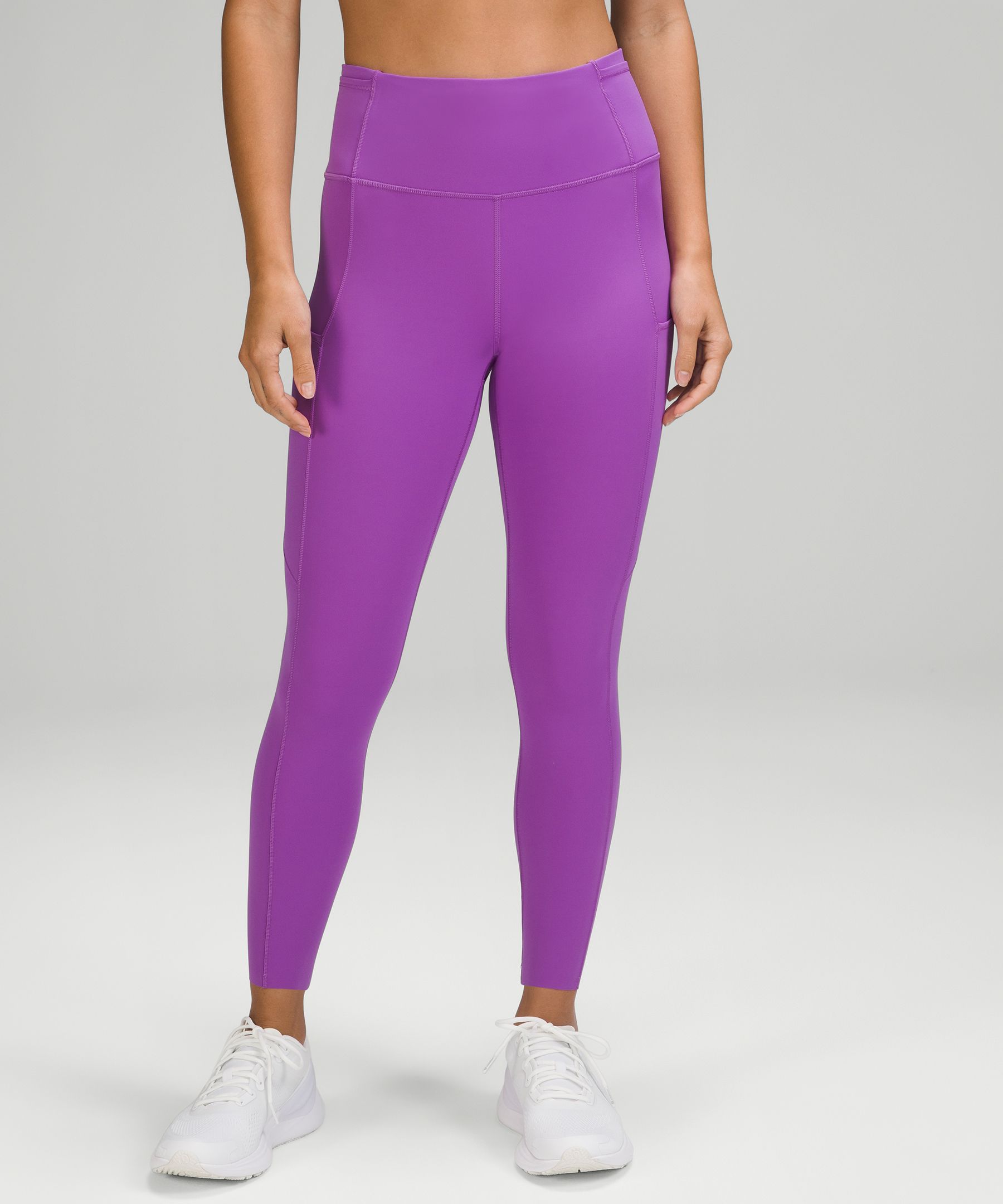 Lululemon Size 14 Instill HR Tight 25 Magenta Purple MGPR