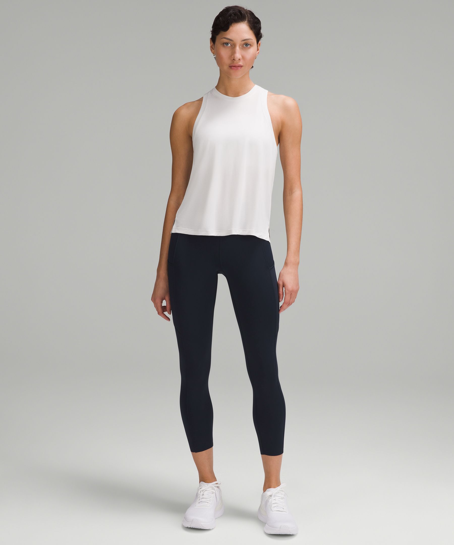 Lululemon Fast Free HR Crop 23” NWT Size 4 STBM Nulux High Rise