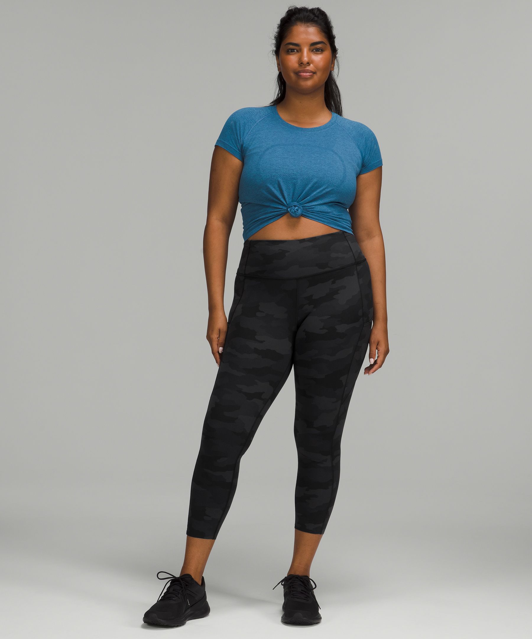 Lululemon Fast and Free High-Rise Crop 23 - 127653189