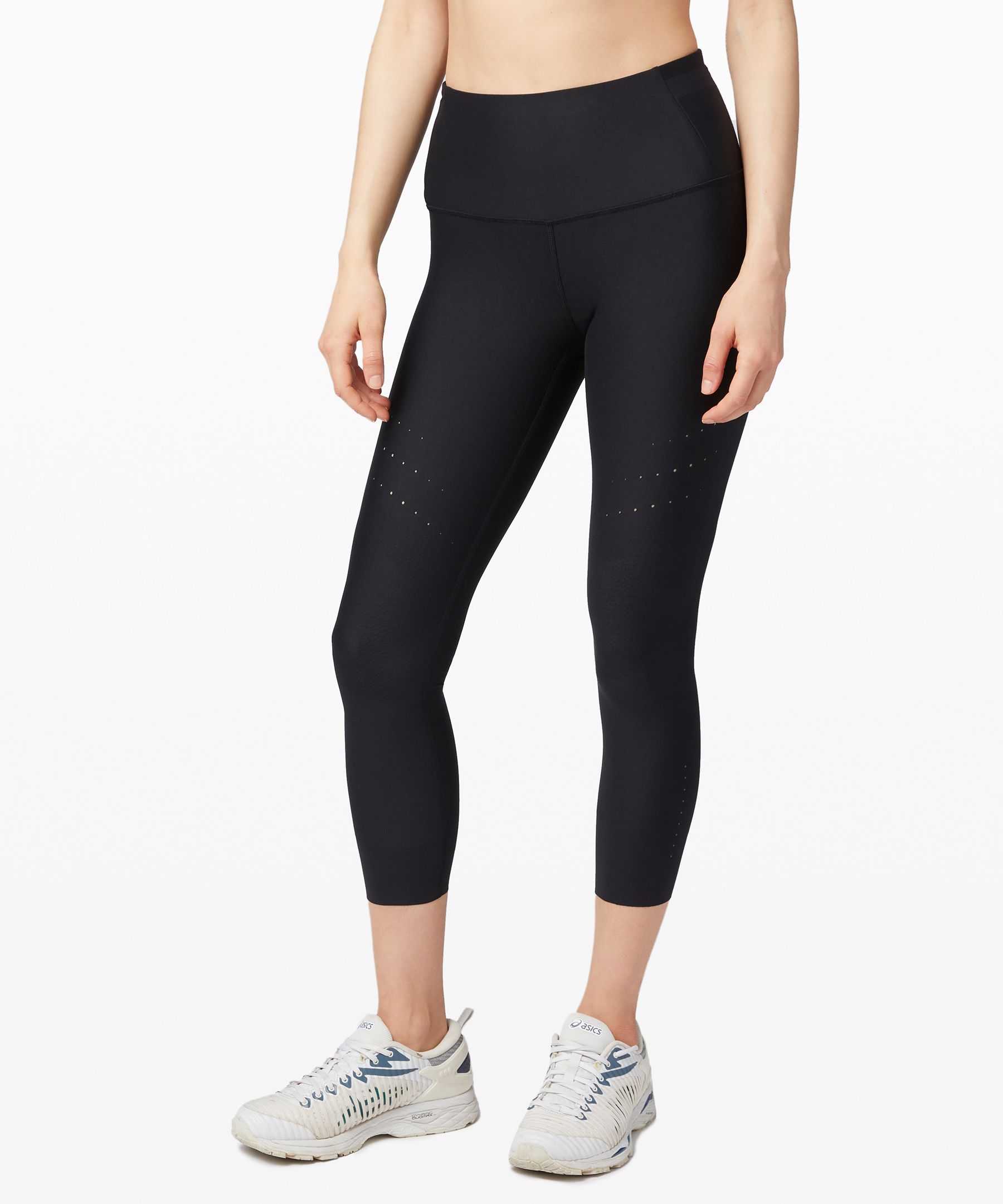 Lululemon Zone In Crop Yoga Tights Seamless