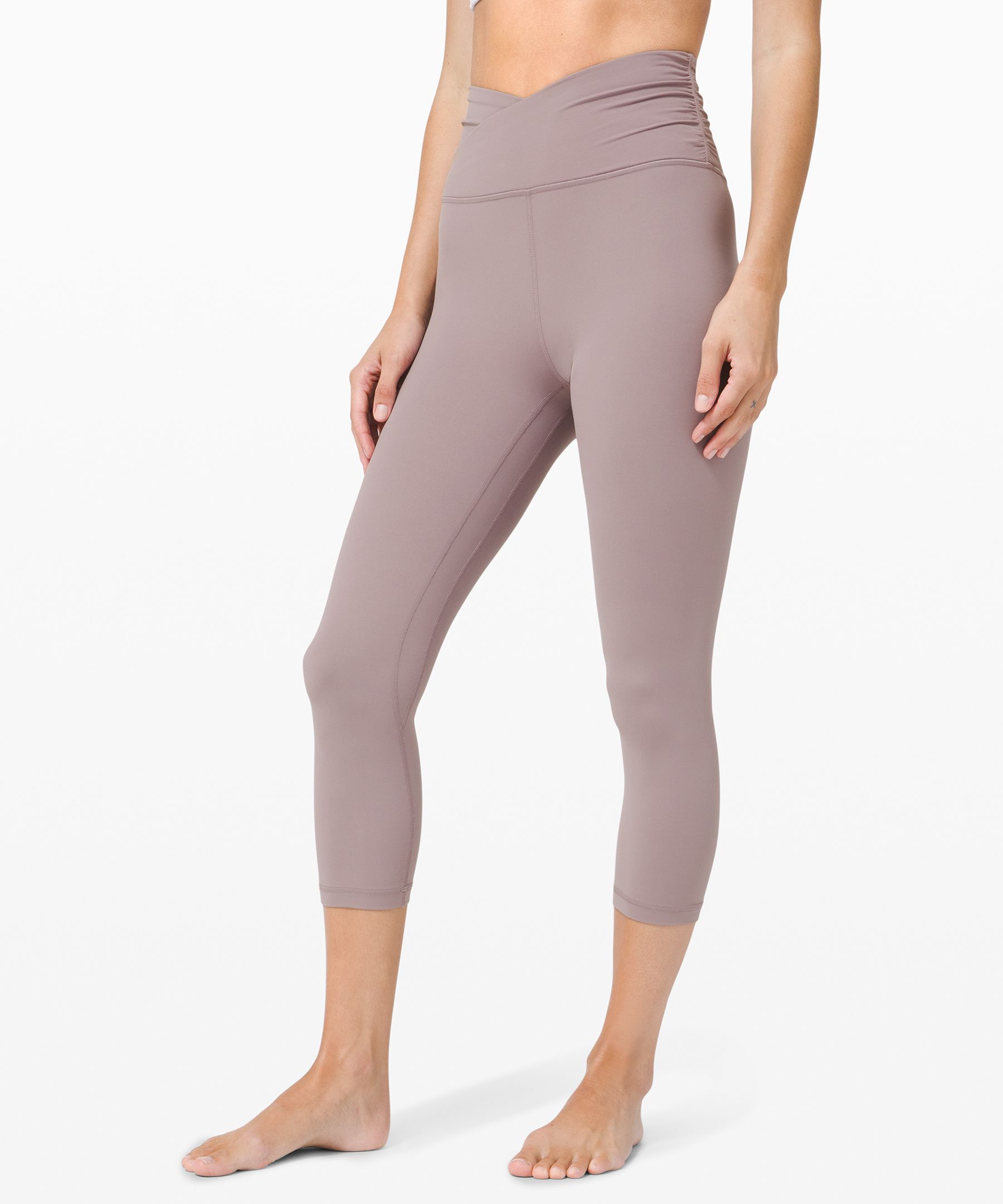 Lululemon Athletica Align Crop 21inch (BLK, 2), Blk, 2 