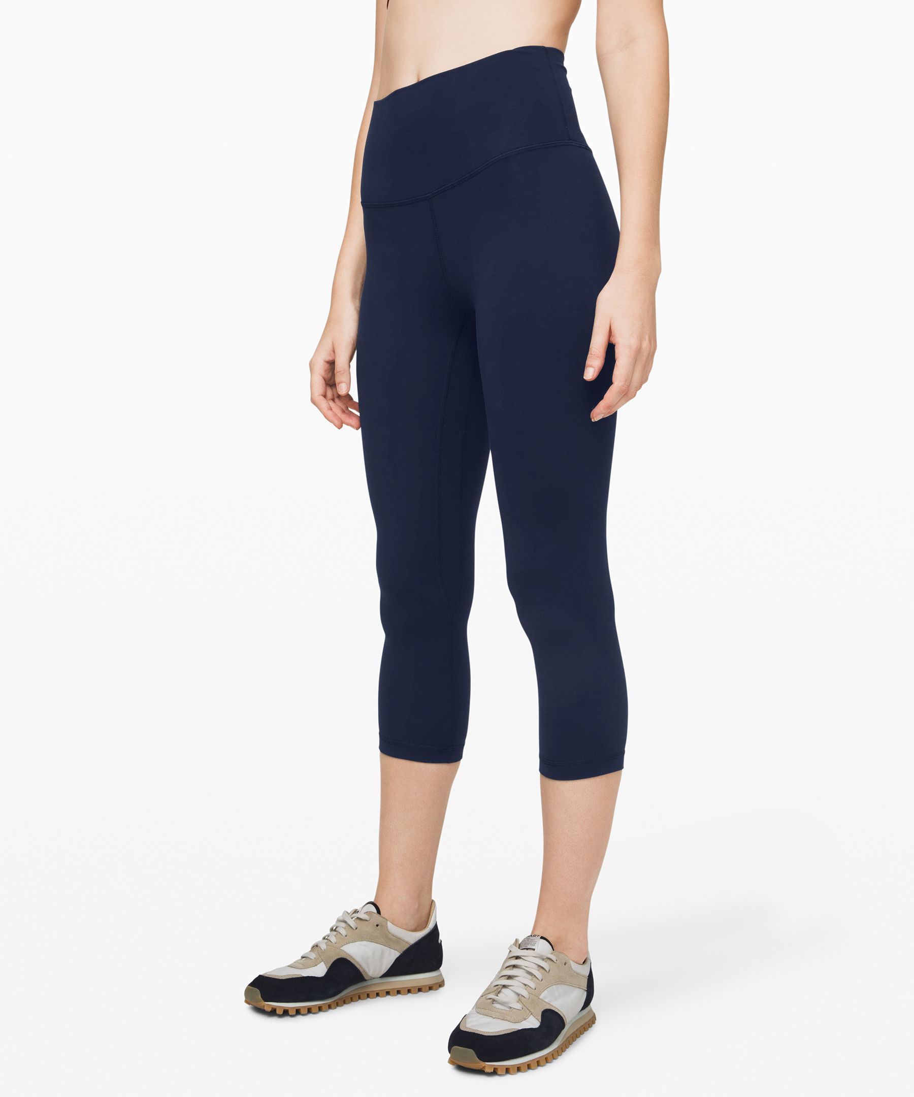 Lululemon Align™ High-rise Crop 21" In Navy