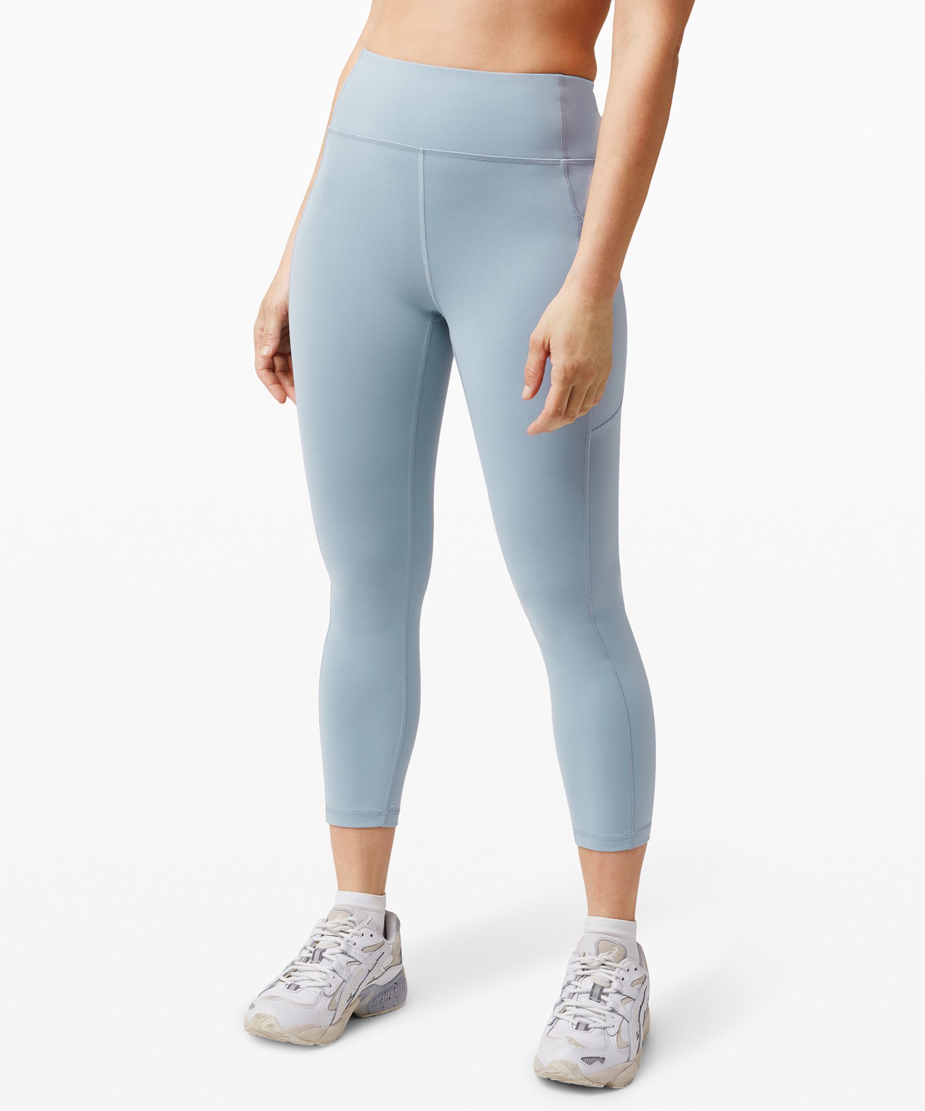 Lululemon Invigorate High-rise Crop 23" In Blue