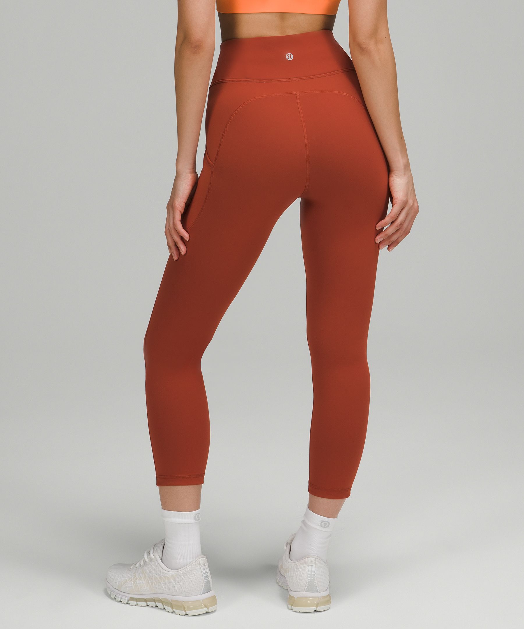 Lululemon Invigorate Leggings 25” in Cassis size 4, Women's