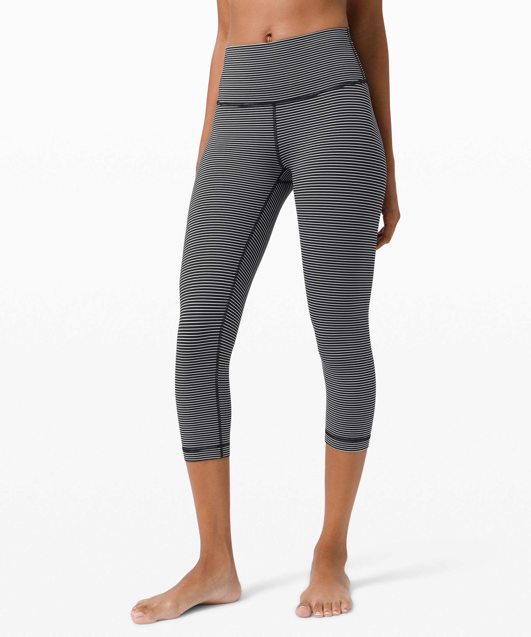 Lululemon Wunder Under Crop (high-rise) *full-on Luxtreme 21 In Chianti