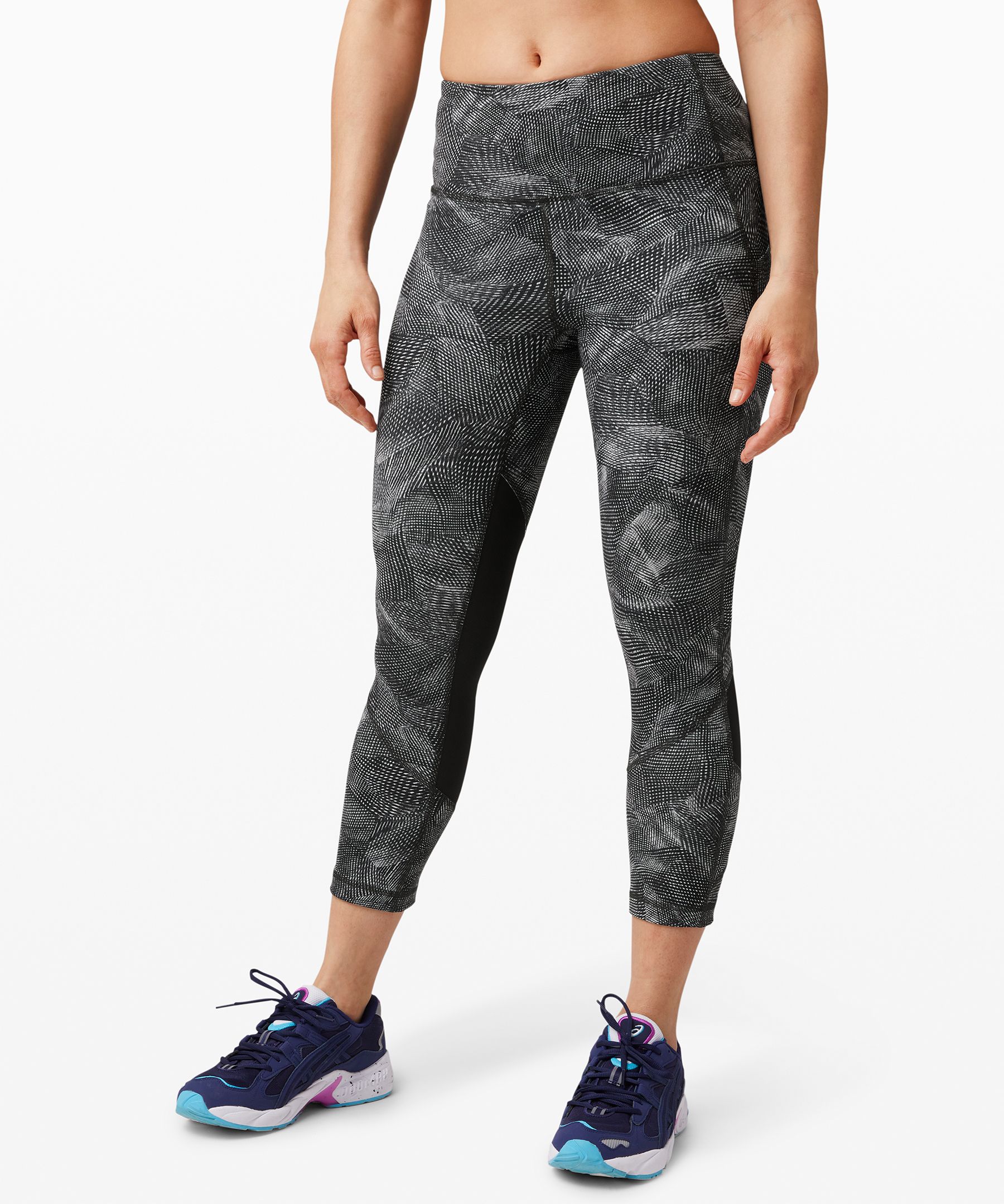 Lululemon Pace Rival High-rise Crop 22" In Multi