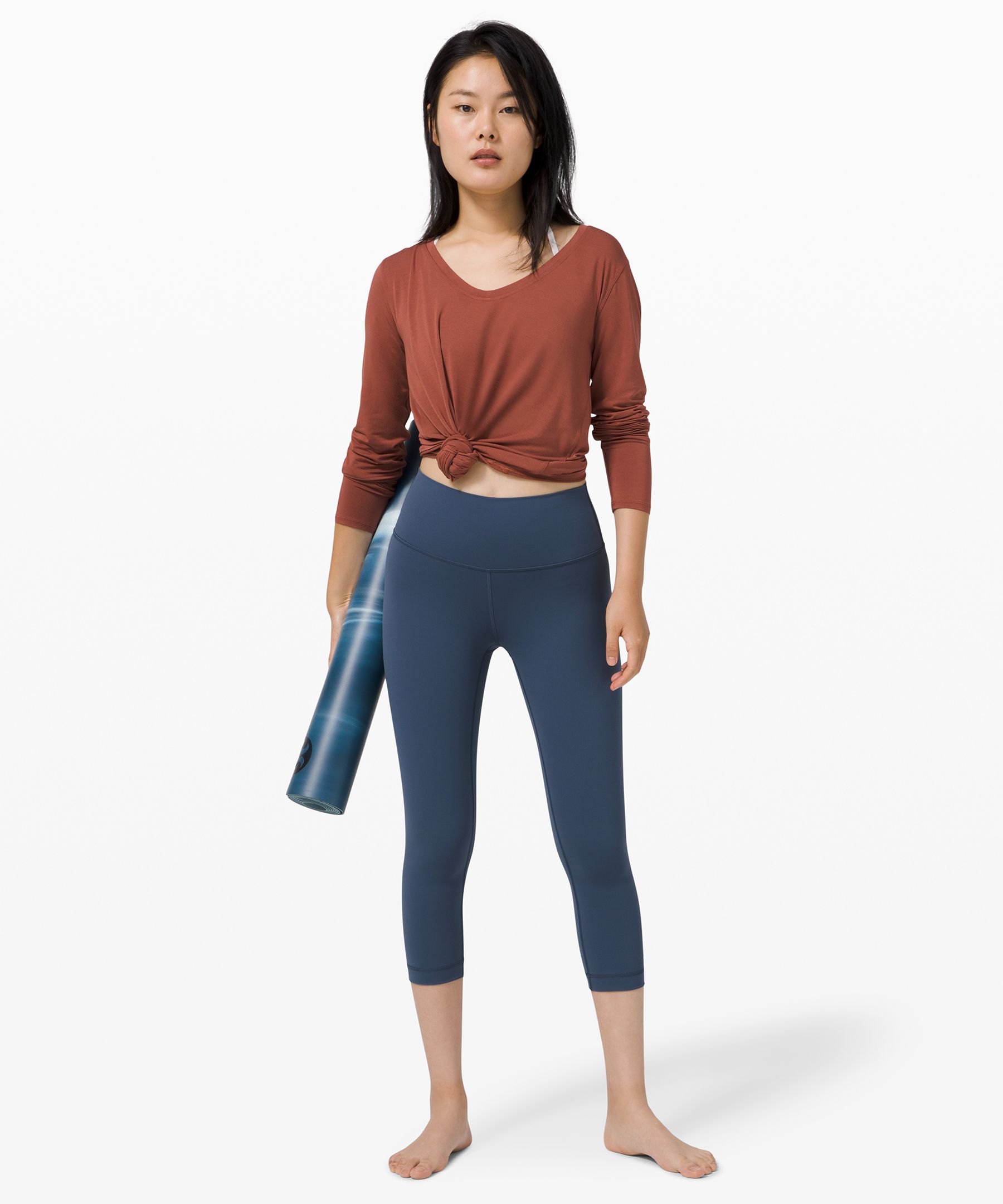 Lululemon Wunder Under High-Rise Crop 21 *Luxtreme - True Navy