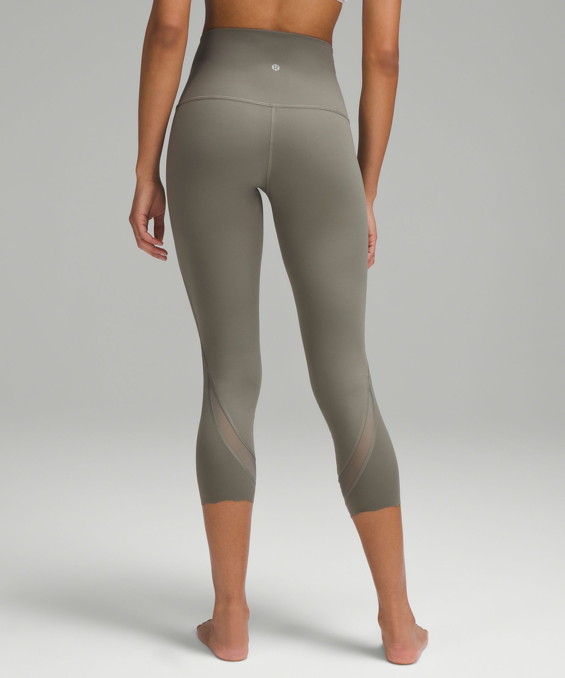 Lululemon wunder under high cheap rise crop