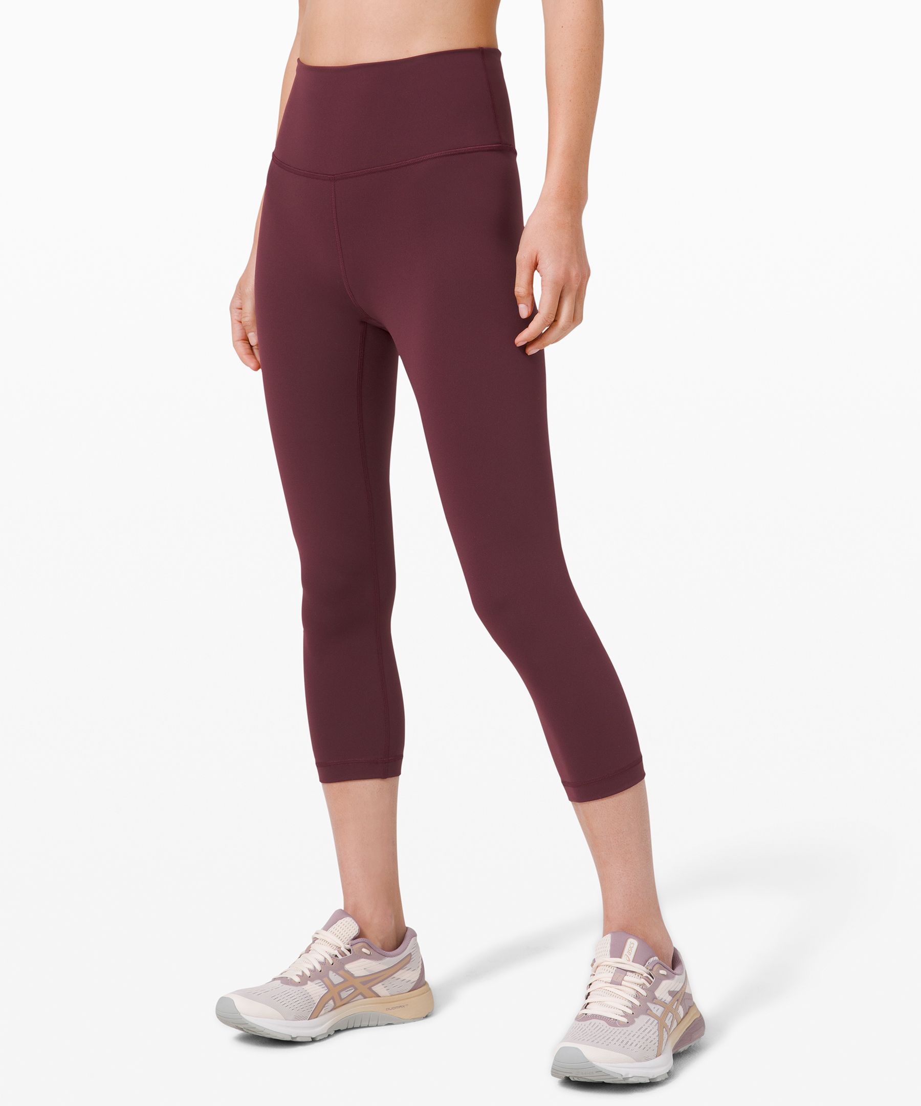 lululemon high waisted crop leggings