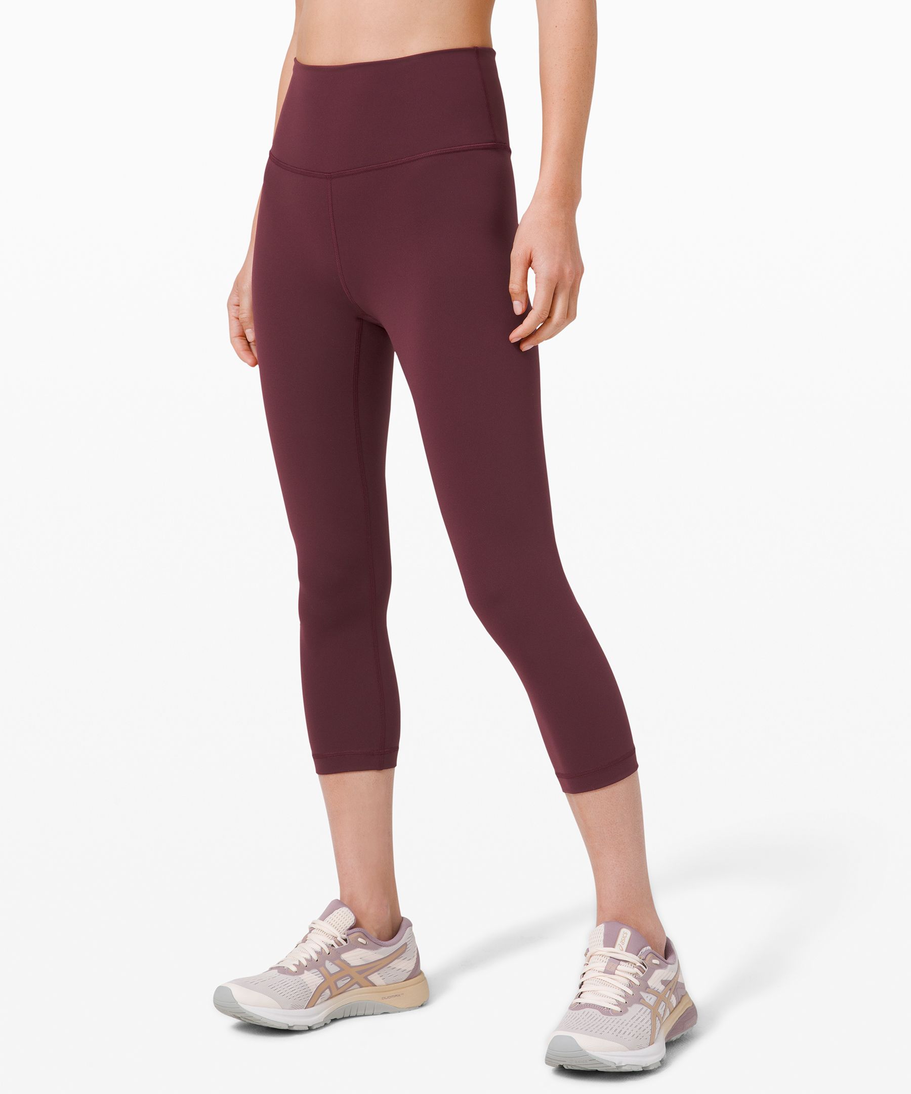 LULULEMON WUNDER TRAIN HIGH-RISE CROP 21"