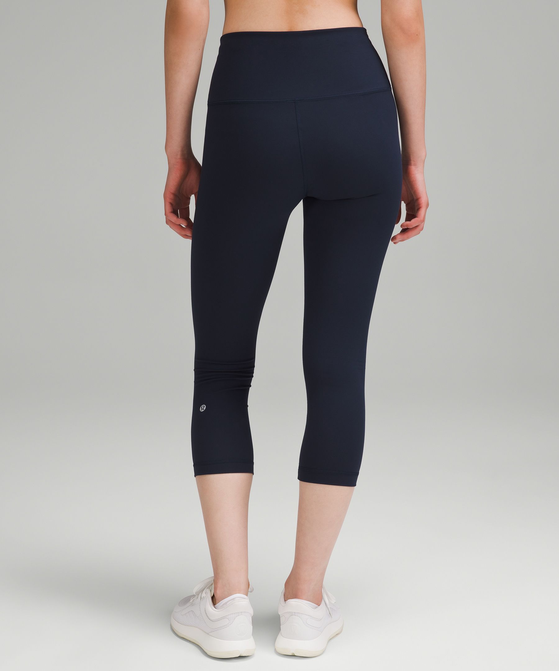 NWT Lululemon Add Flare High Rise Crop 21 Water Drop Blue 8 Activewear Yoga  Pant