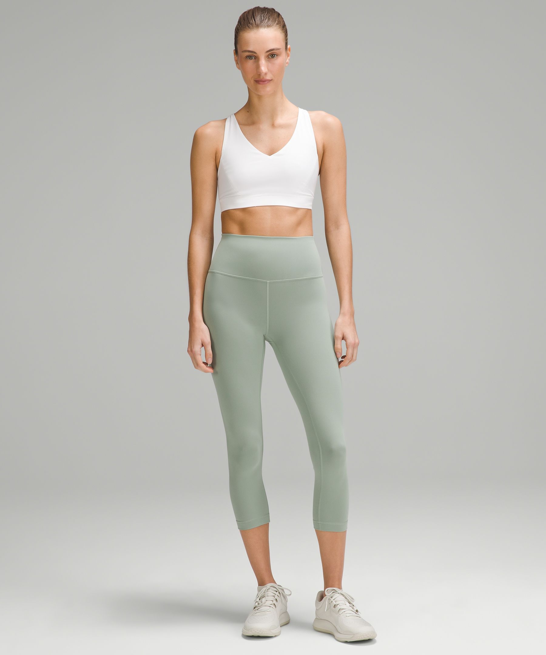 Shop Lululemon Wunder Train High-rise Crop 21"