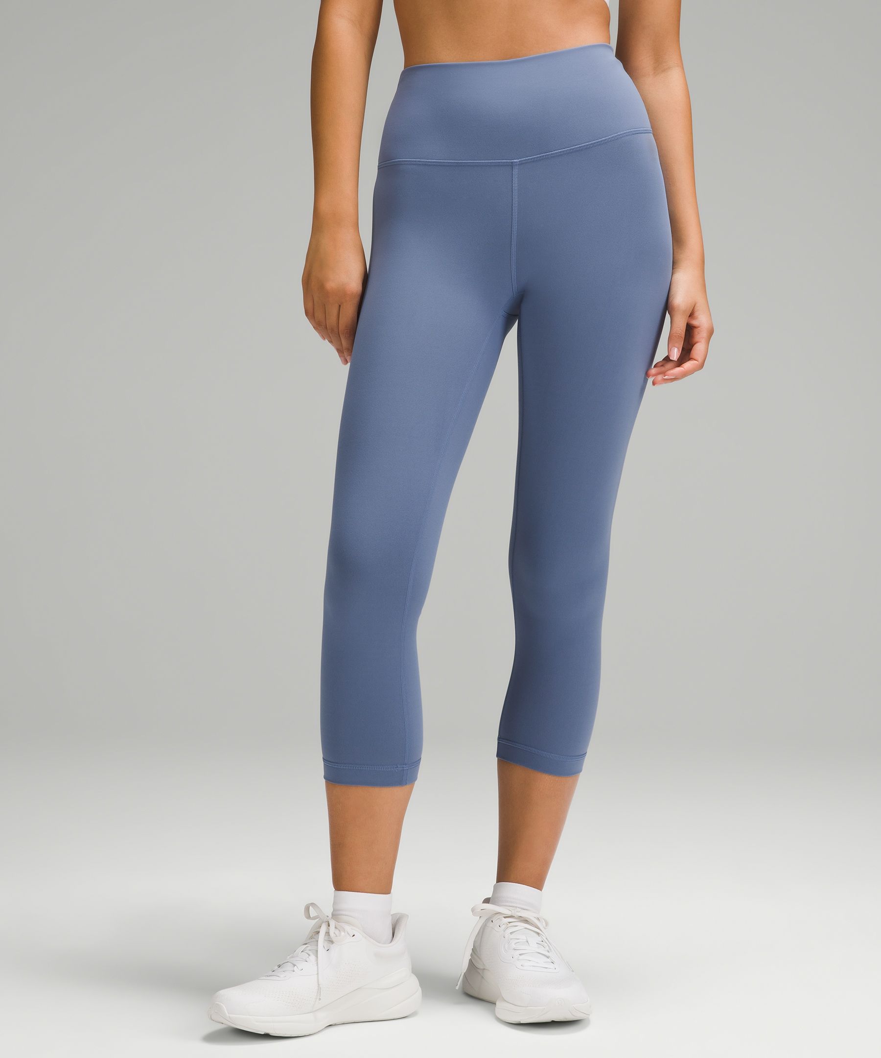 Shop Lululemon Wunder Train High-rise Crop 21"