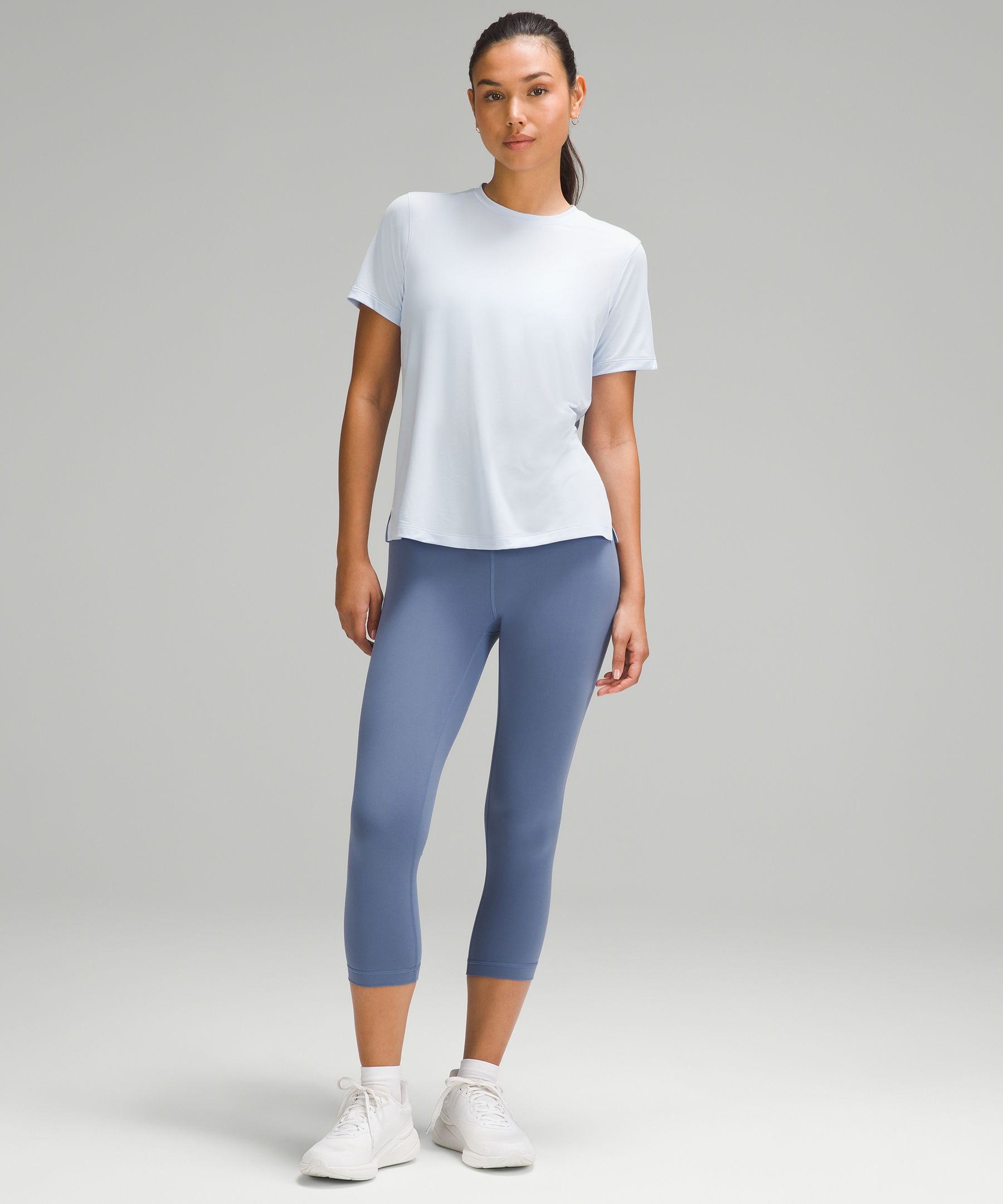 Shop Lululemon Wunder Train High-rise Crop 21"