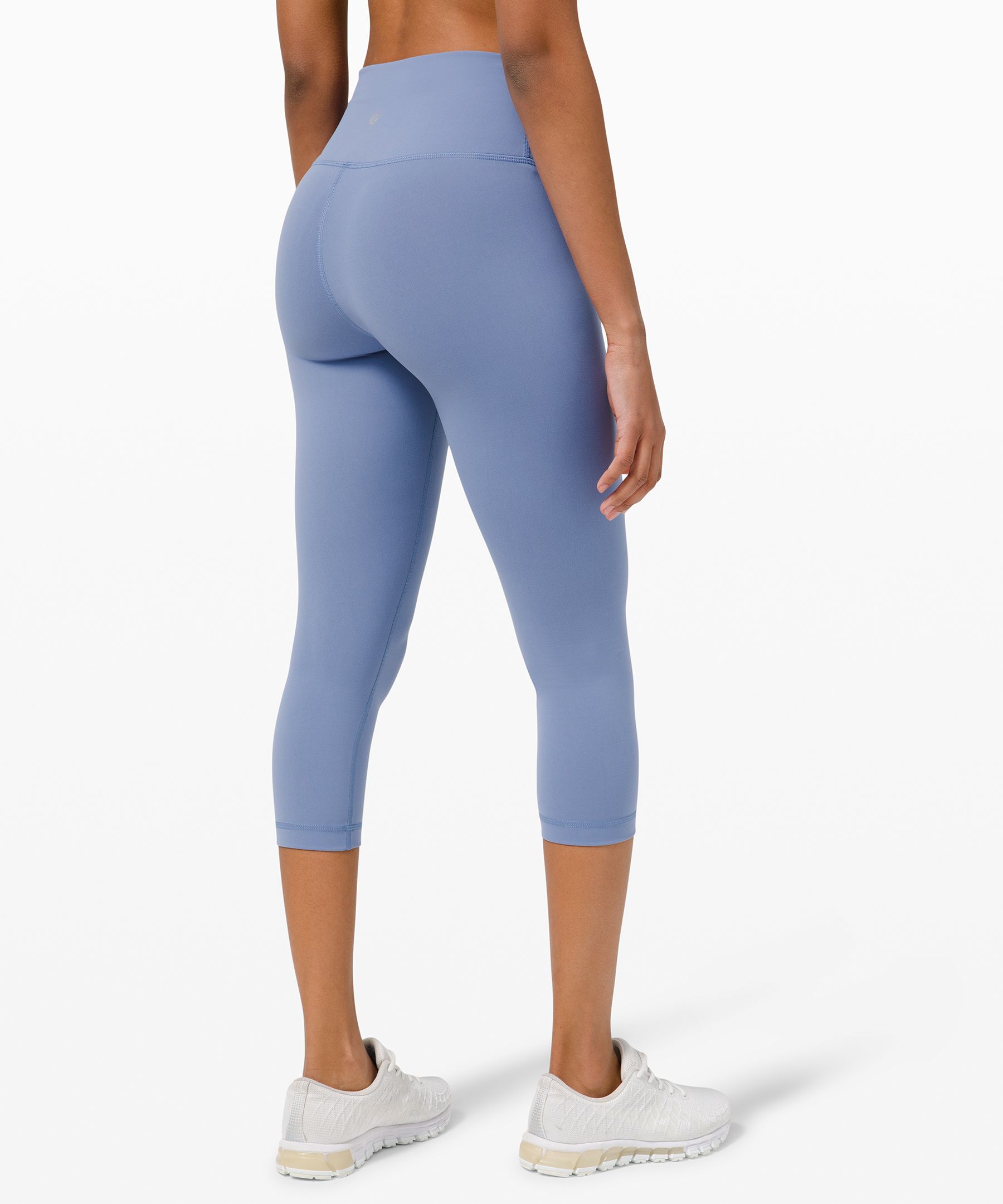 Lululemon Wunder Train High-Rise Crop 21 - Velvet Dust - lulu