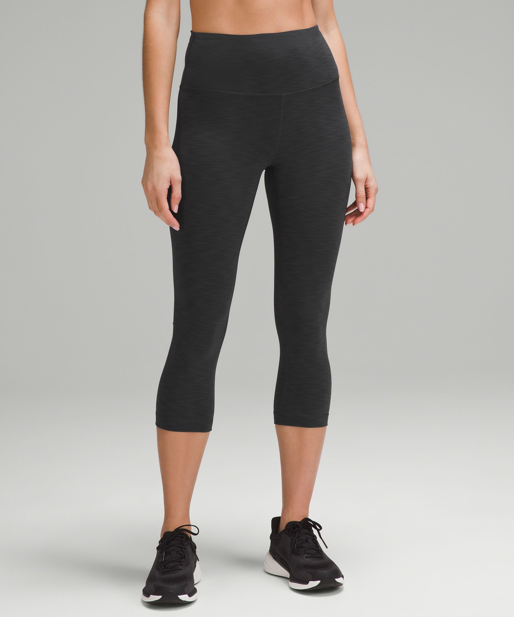 Lululemon Wunder Train High-Rise Crop 23 - Dark Terracotta - lulu fanatics