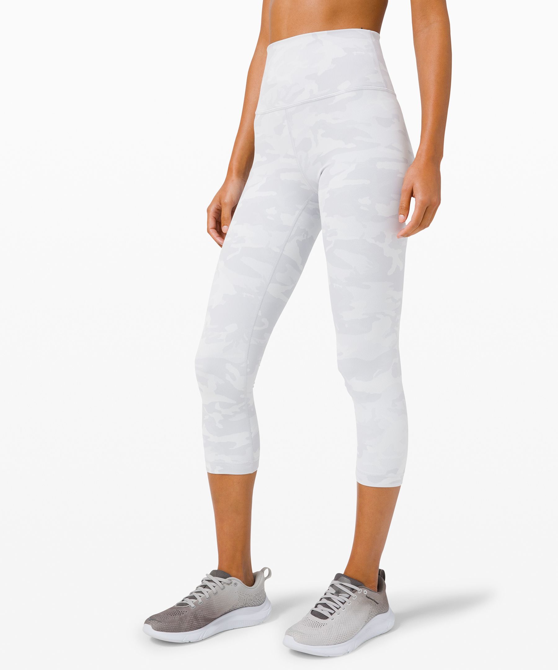 lululemon white cropped leggings