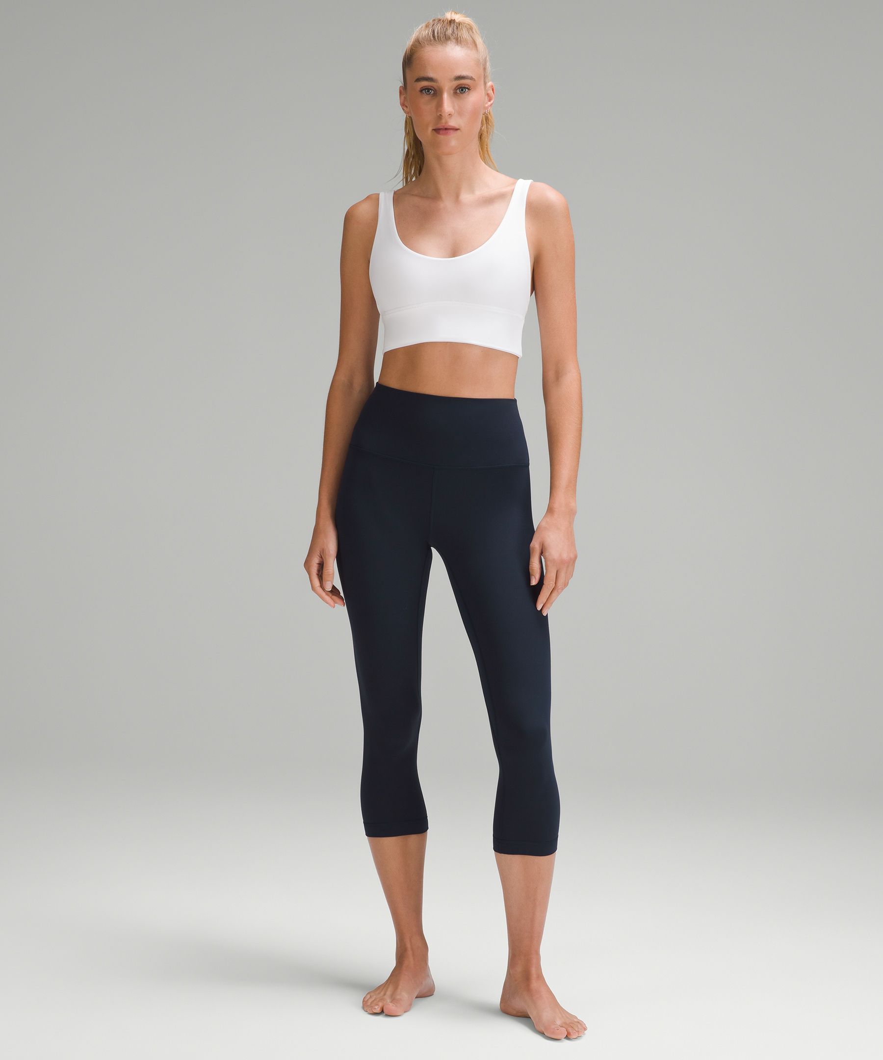 Lululemon Size 10 Align HR Crop 21 Mulled Wine MLWI Pant Buttery Nulu Hi  Rise 