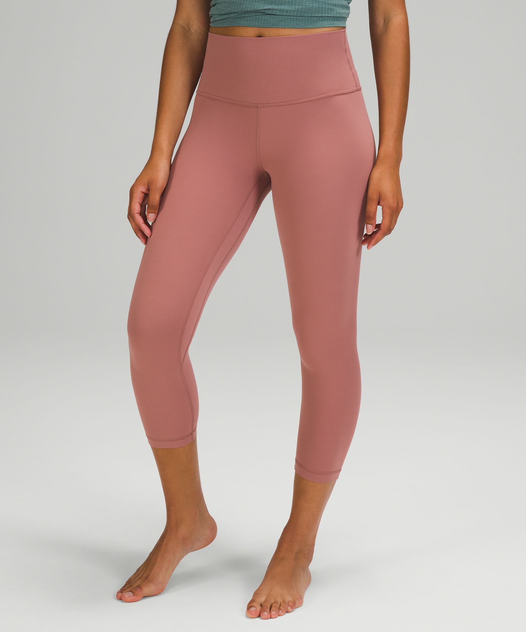 Lululemon Align™ High-rise Crop 21" In Spiced Chai