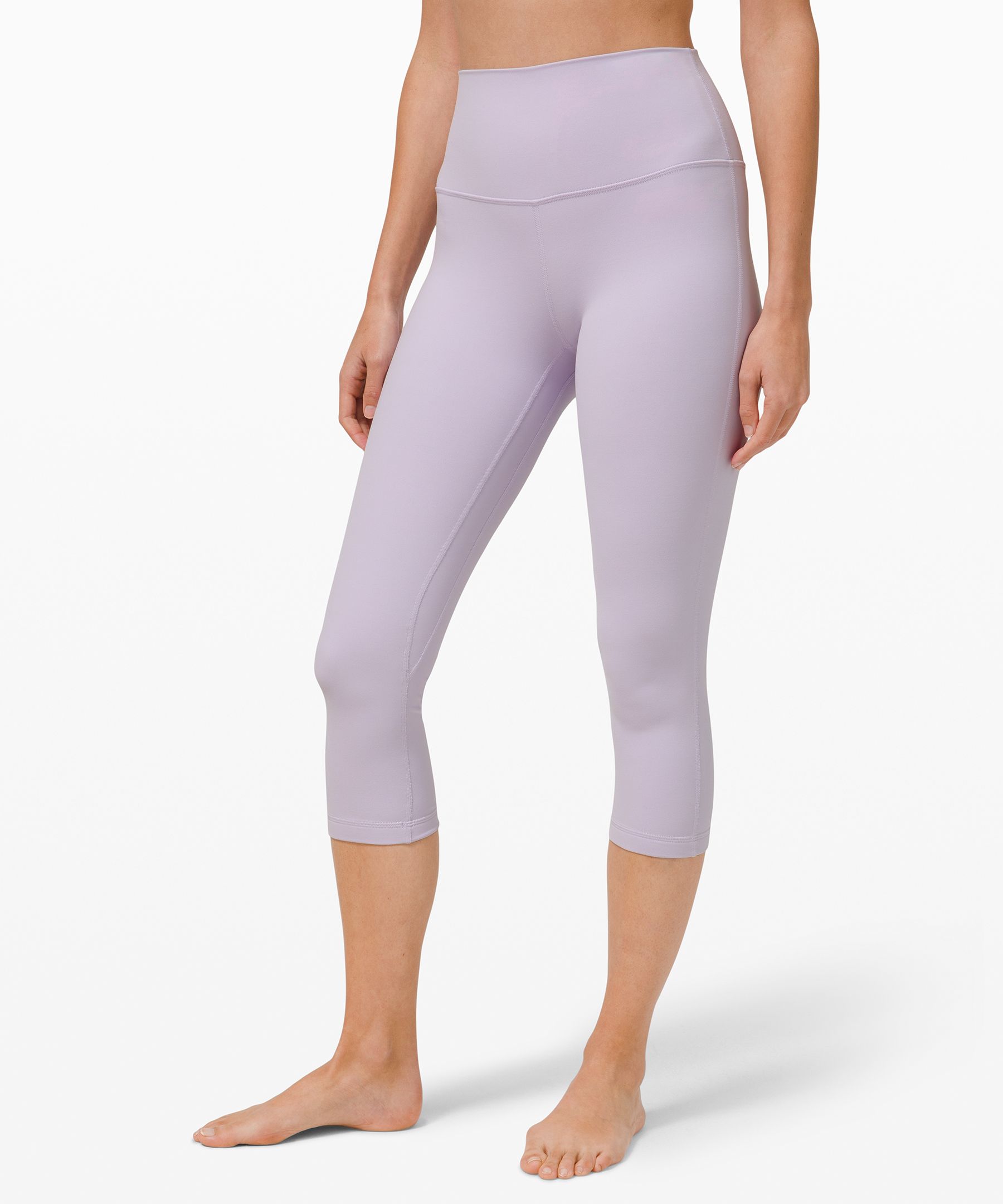 Lululemon Align™ High-rise Crop 21" In Lavender Dew