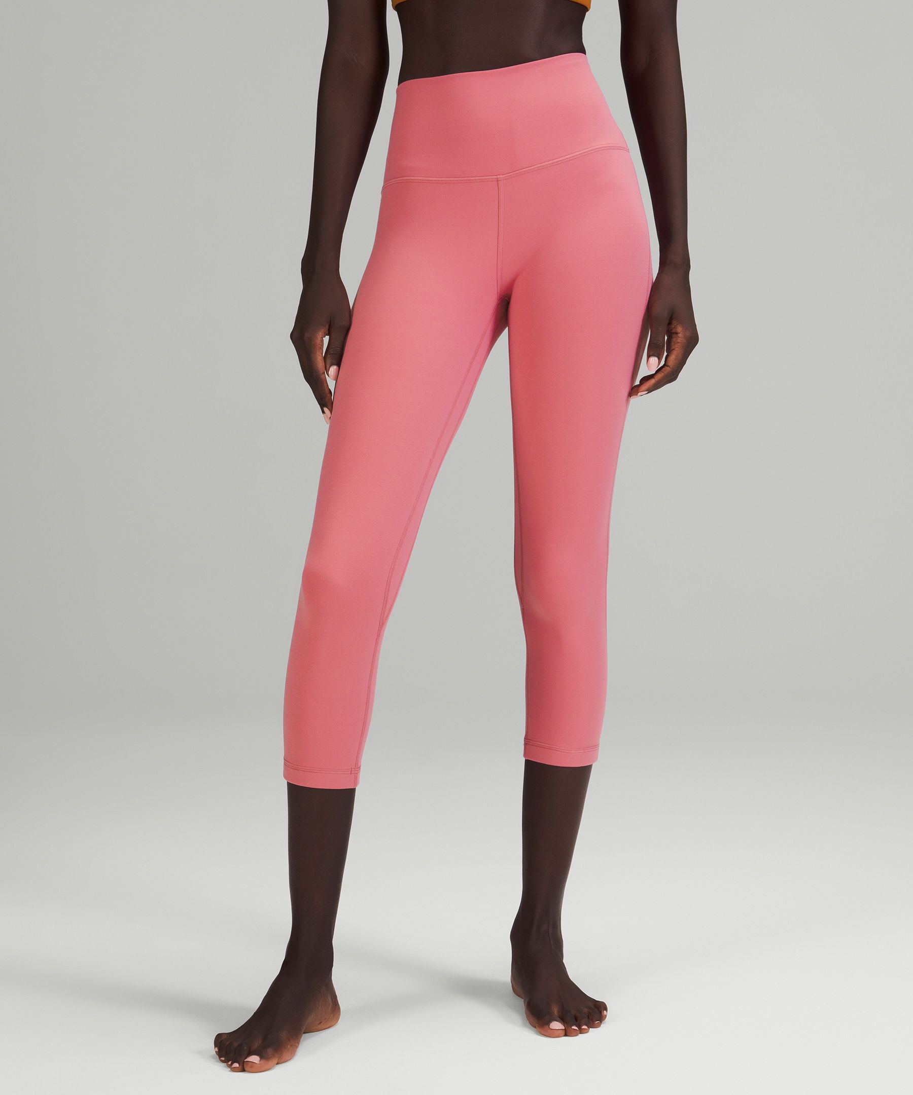 Lululemon Align™ High-rise Crop 21 In Pink Blossom