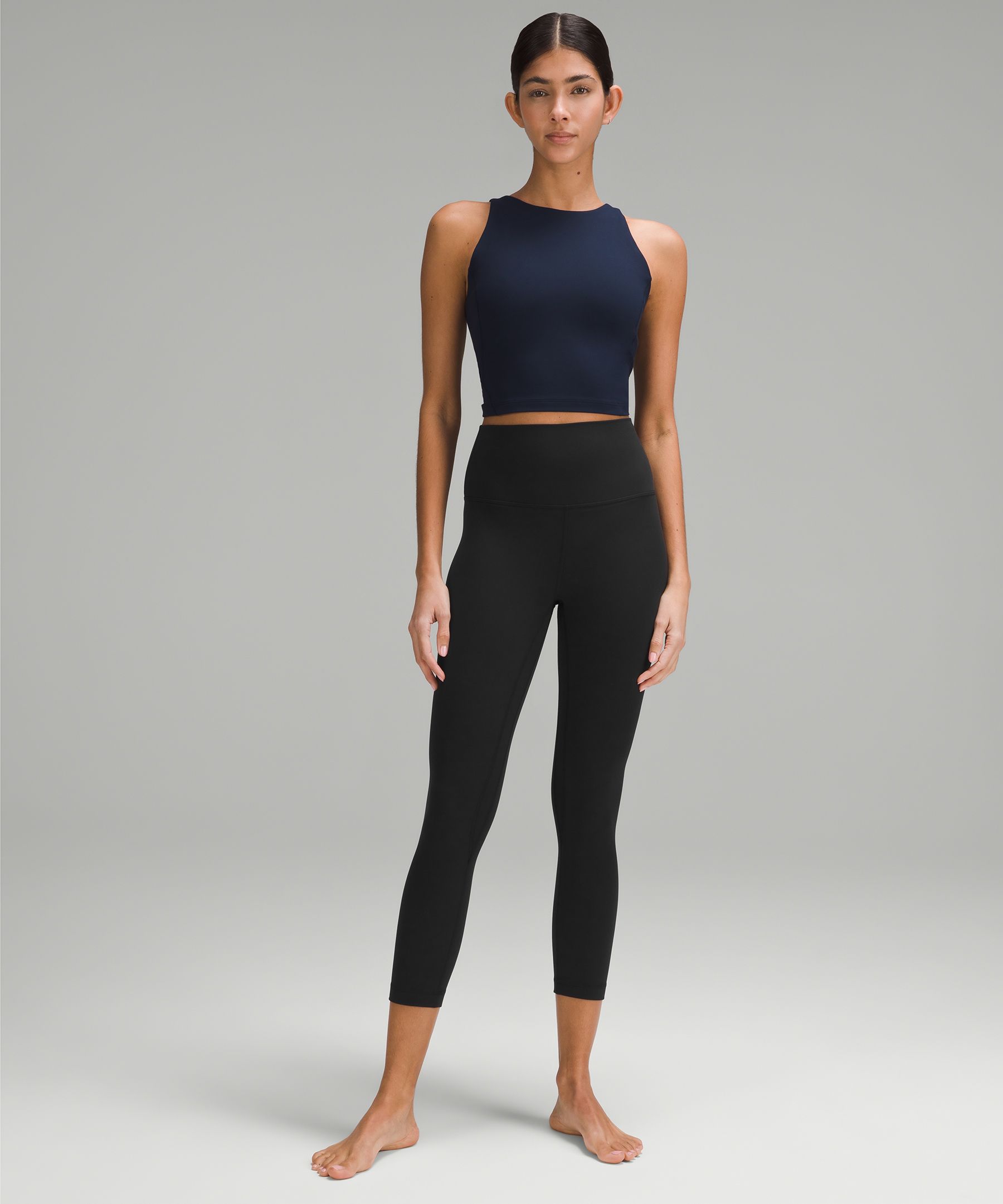 Fit pic + review in comments: in movement black (size 4) : r/lululemon
